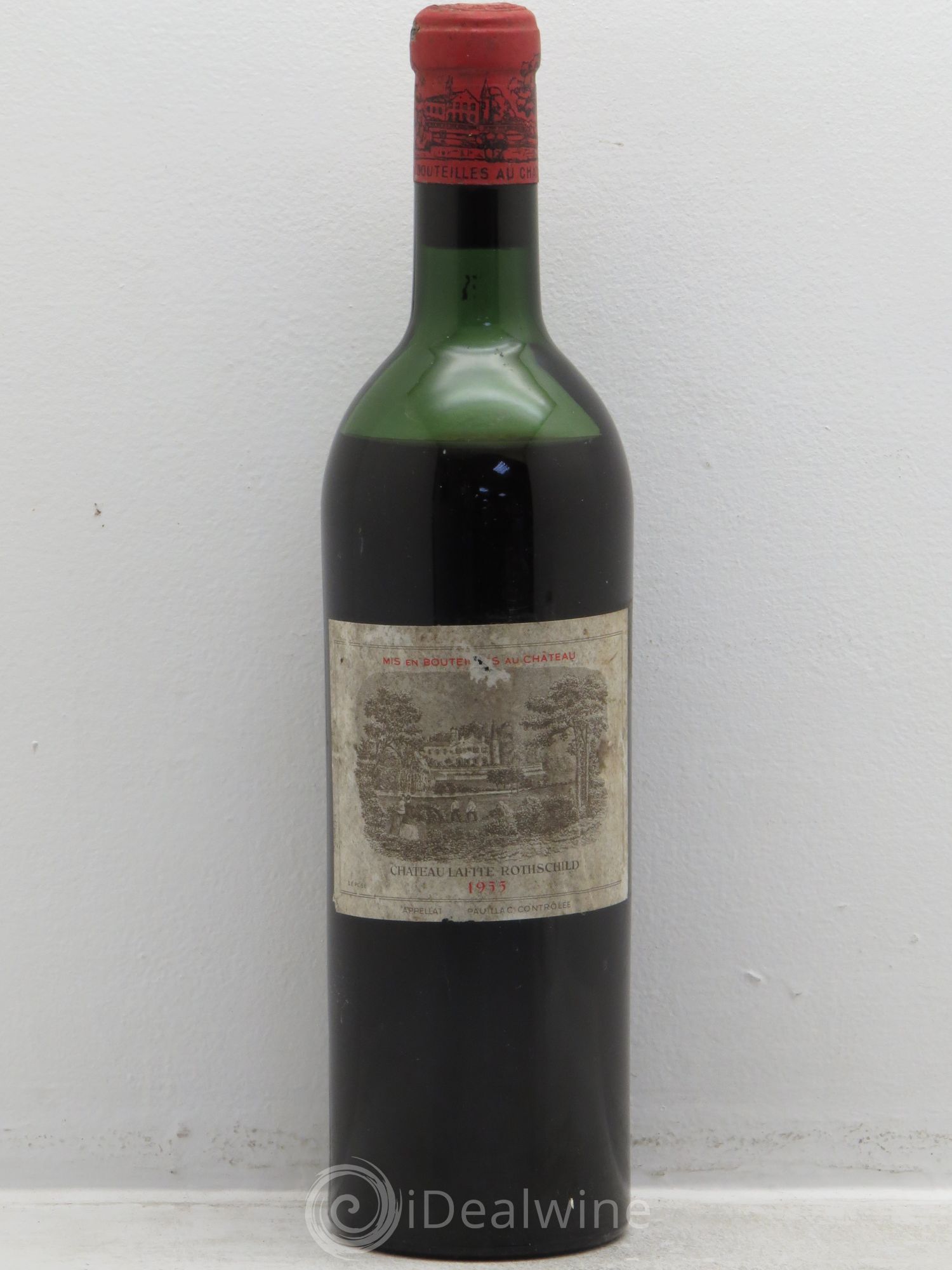 Château Lafite Rothschild 1er Grand Cru Classé 1955 - Lot de 1 bouteille - 0