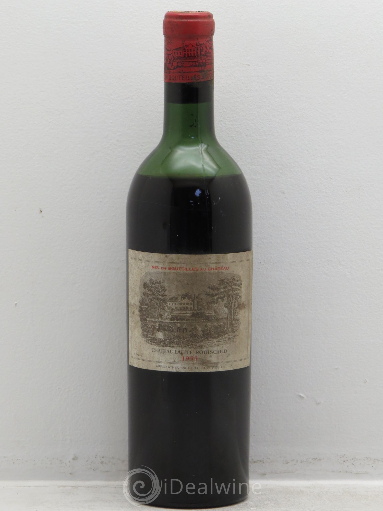 Château Lafite Rothschild 1er Grand Cru Classé 1955 - Lot de 1 bouteille - 0