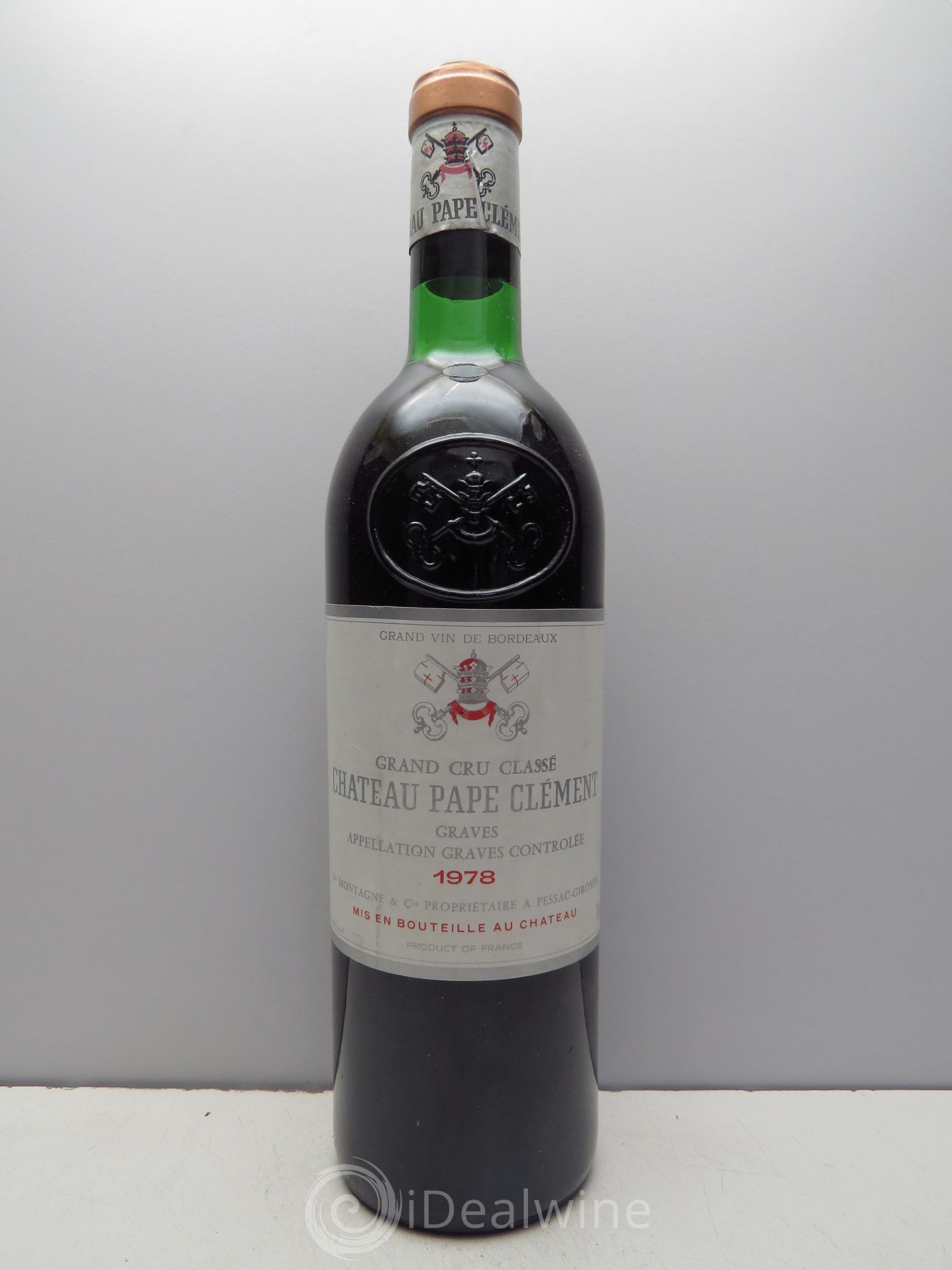 Château Pape Clément Cru Classé de Graves 1978 - Lot de 6 bouteilles - 0