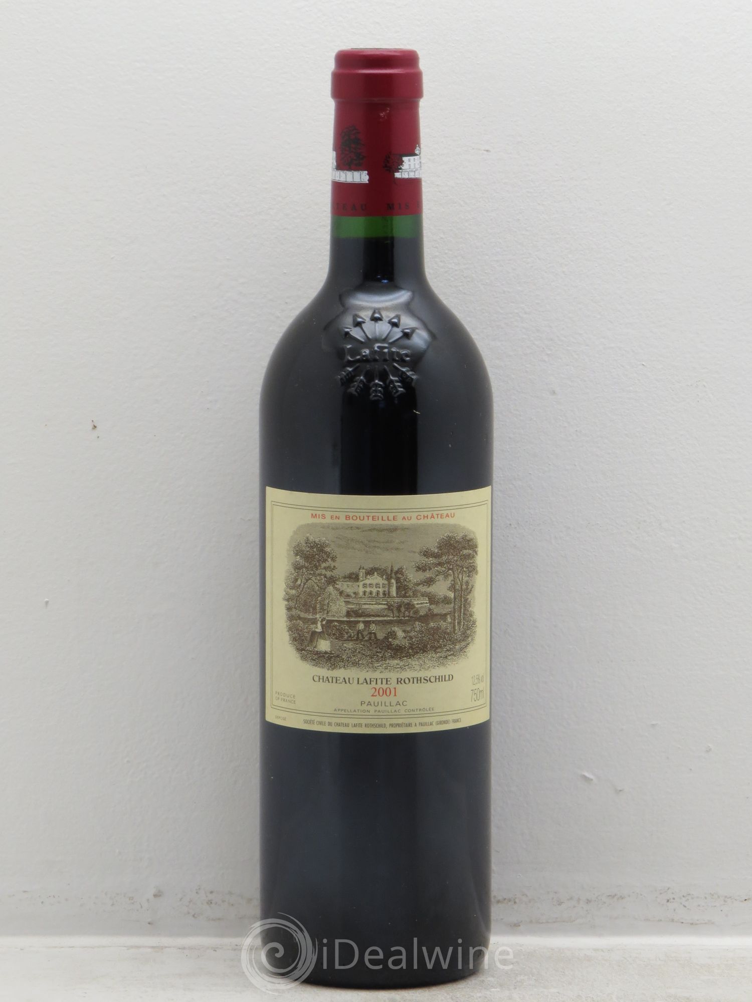 Château Lafite Rothschild 1er Grand Cru Classé 2001 - Lot de 1 bouteille - 0