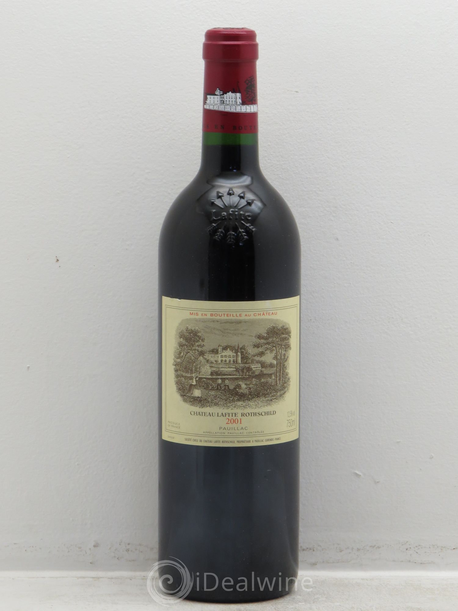 Château Lafite Rothschild 1er Grand Cru Classé 2001 - Lot de 1 bouteille - 0