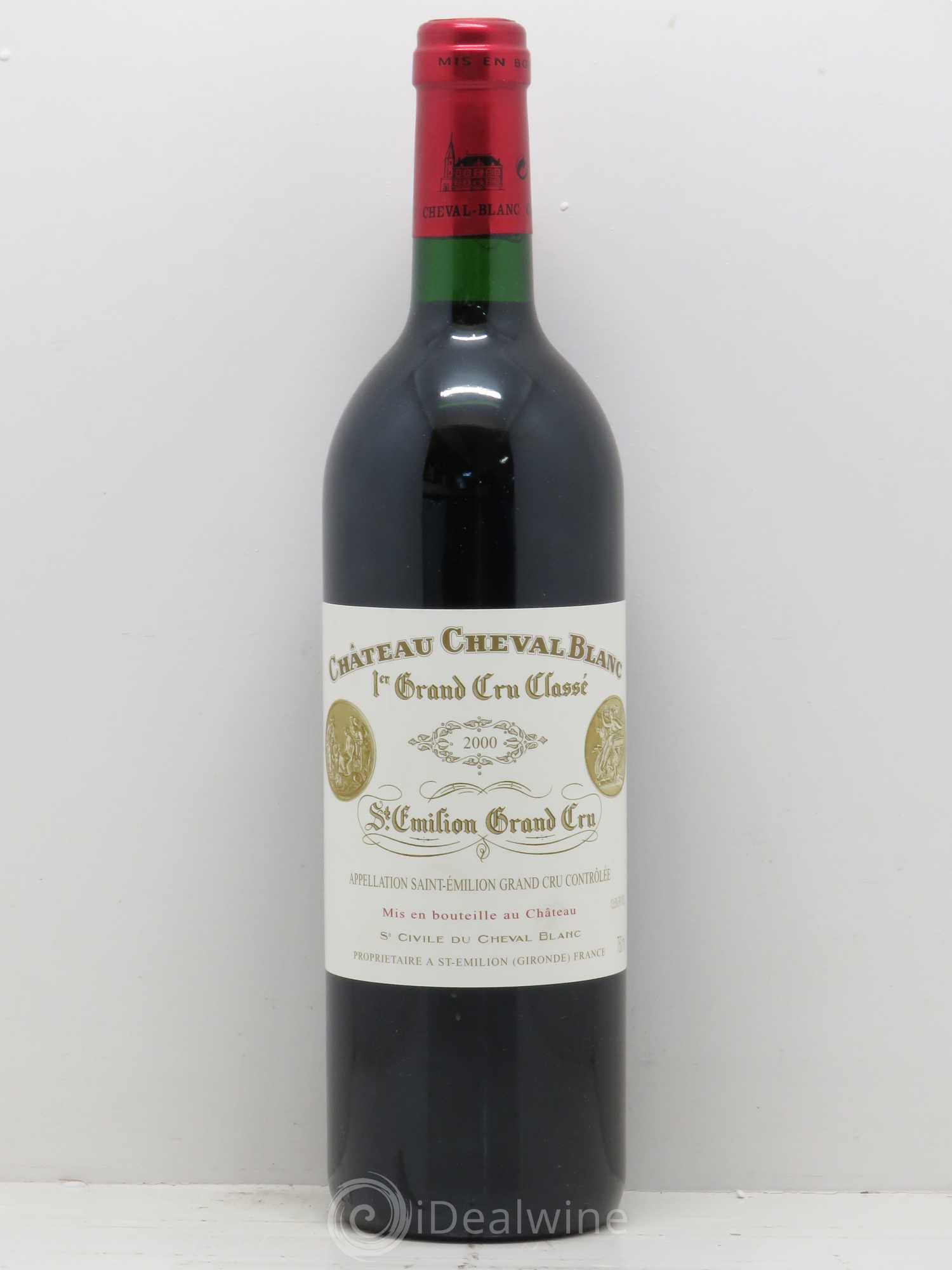 Château Cheval Blanc 1er Grand Cru Classé A 2000 - Lot de 1 bouteille - 0