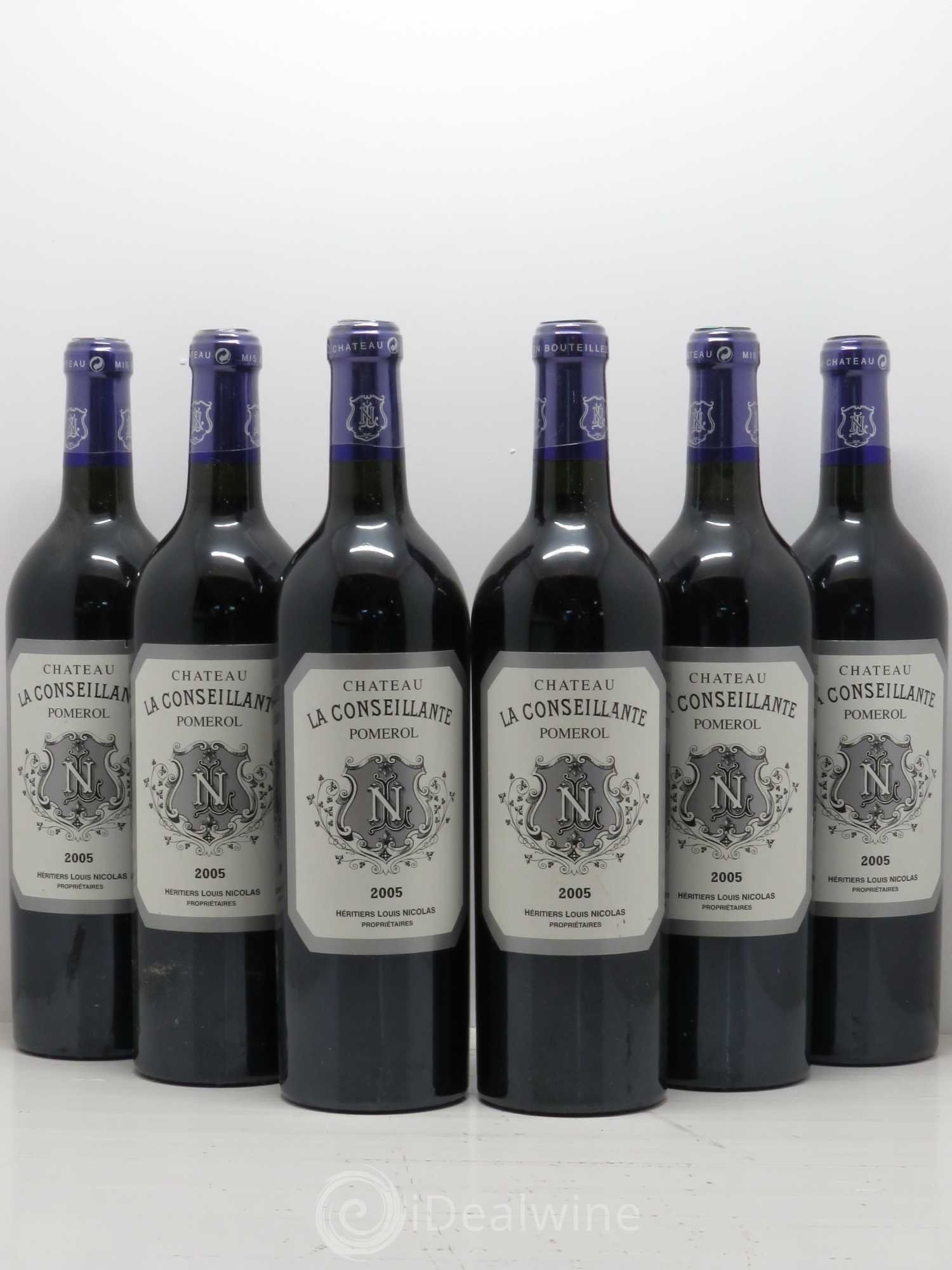Château la Conseillante 2005 - Lot de 6 bouteilles - 0