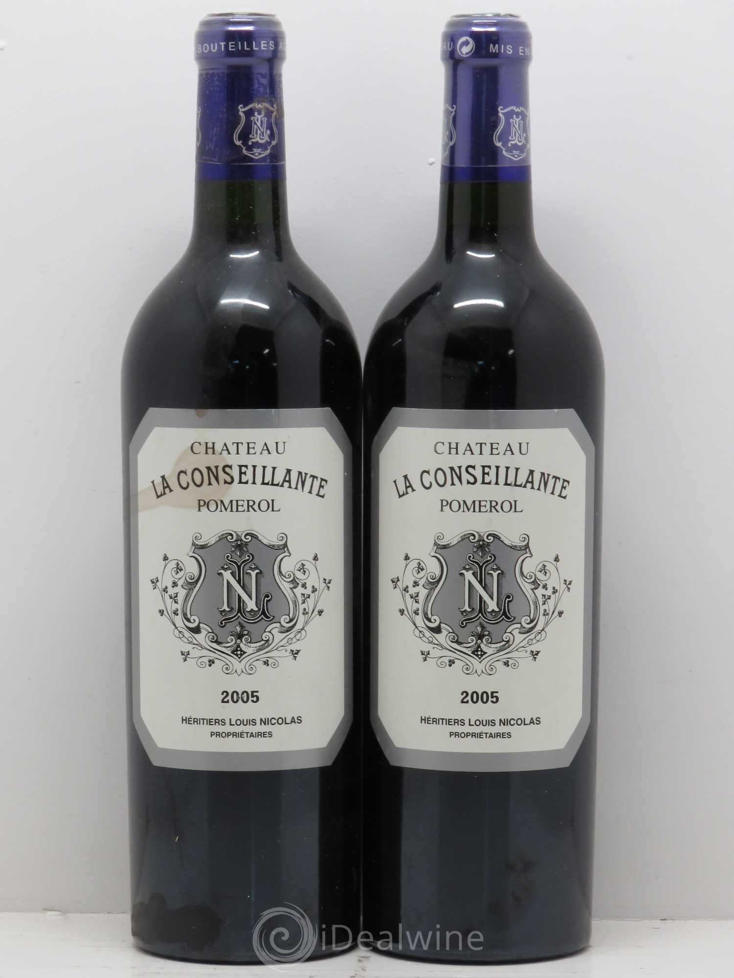 Château la Conseillante 2005 - Lot de 2 bouteilles - 0
