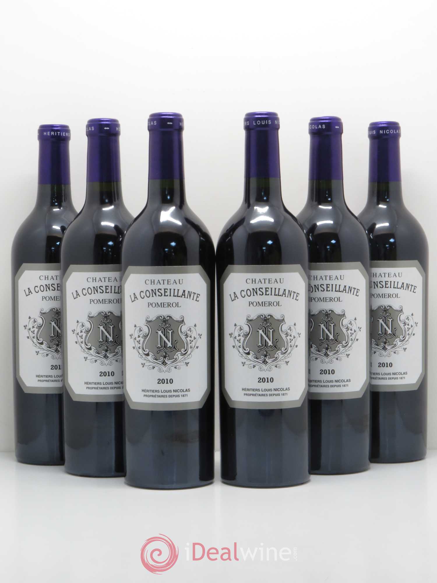 Château la Conseillante 2010 - Lot de 6 bouteilles - 0