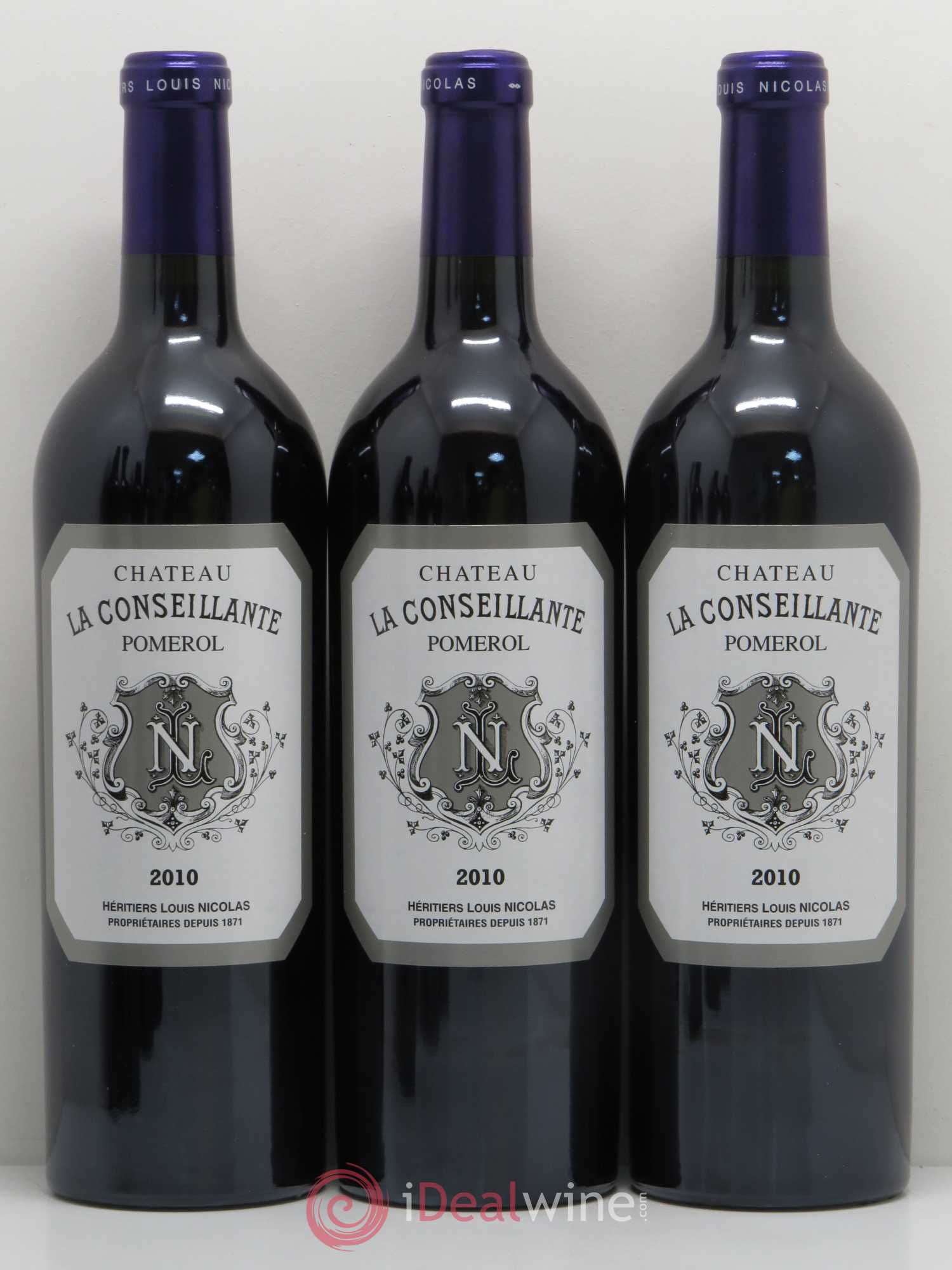 Château la Conseillante 2010 - Lot de 6 bouteilles - 1