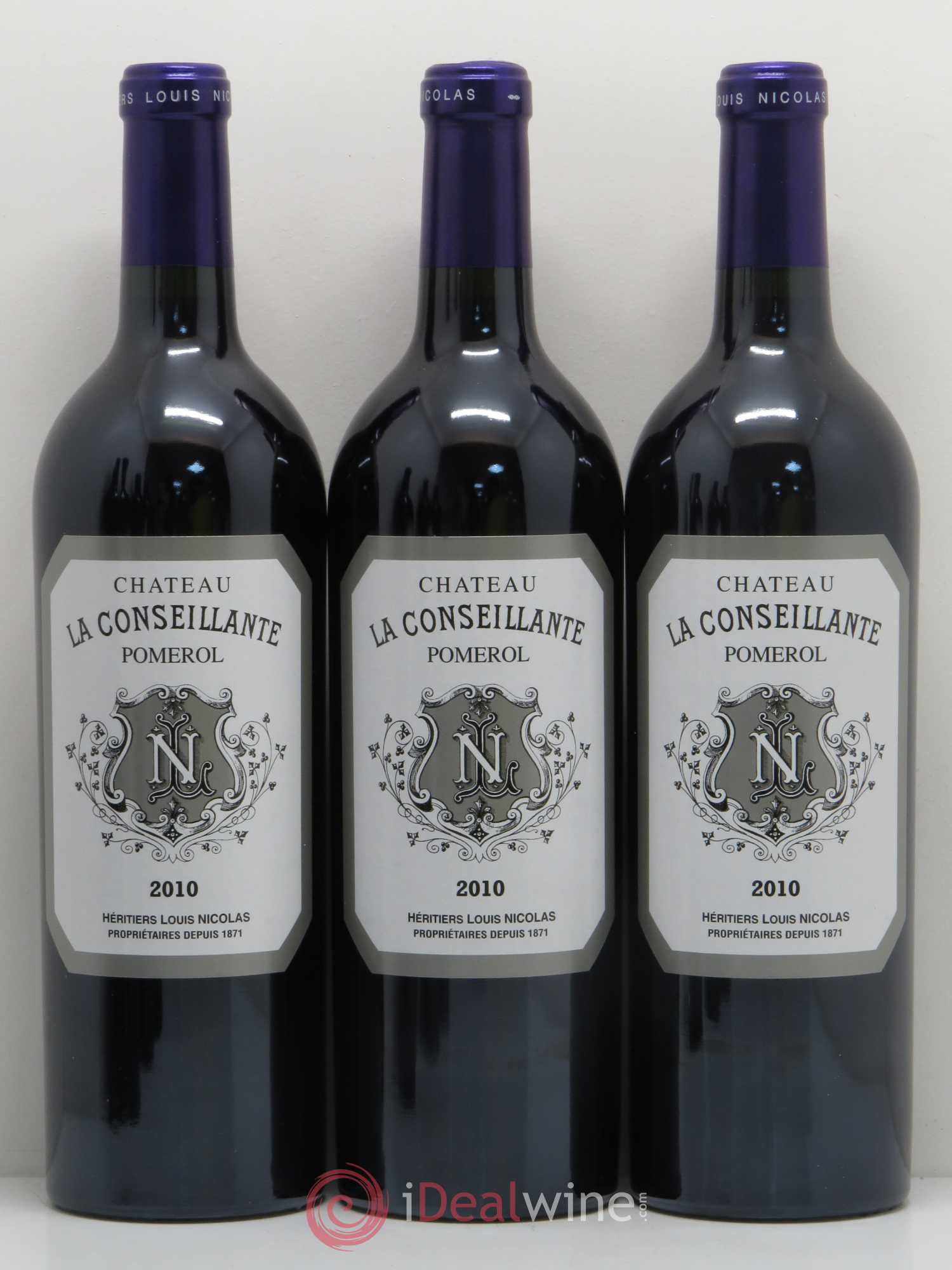 Château la Conseillante 2010 - Lot de 6 bouteilles - 1