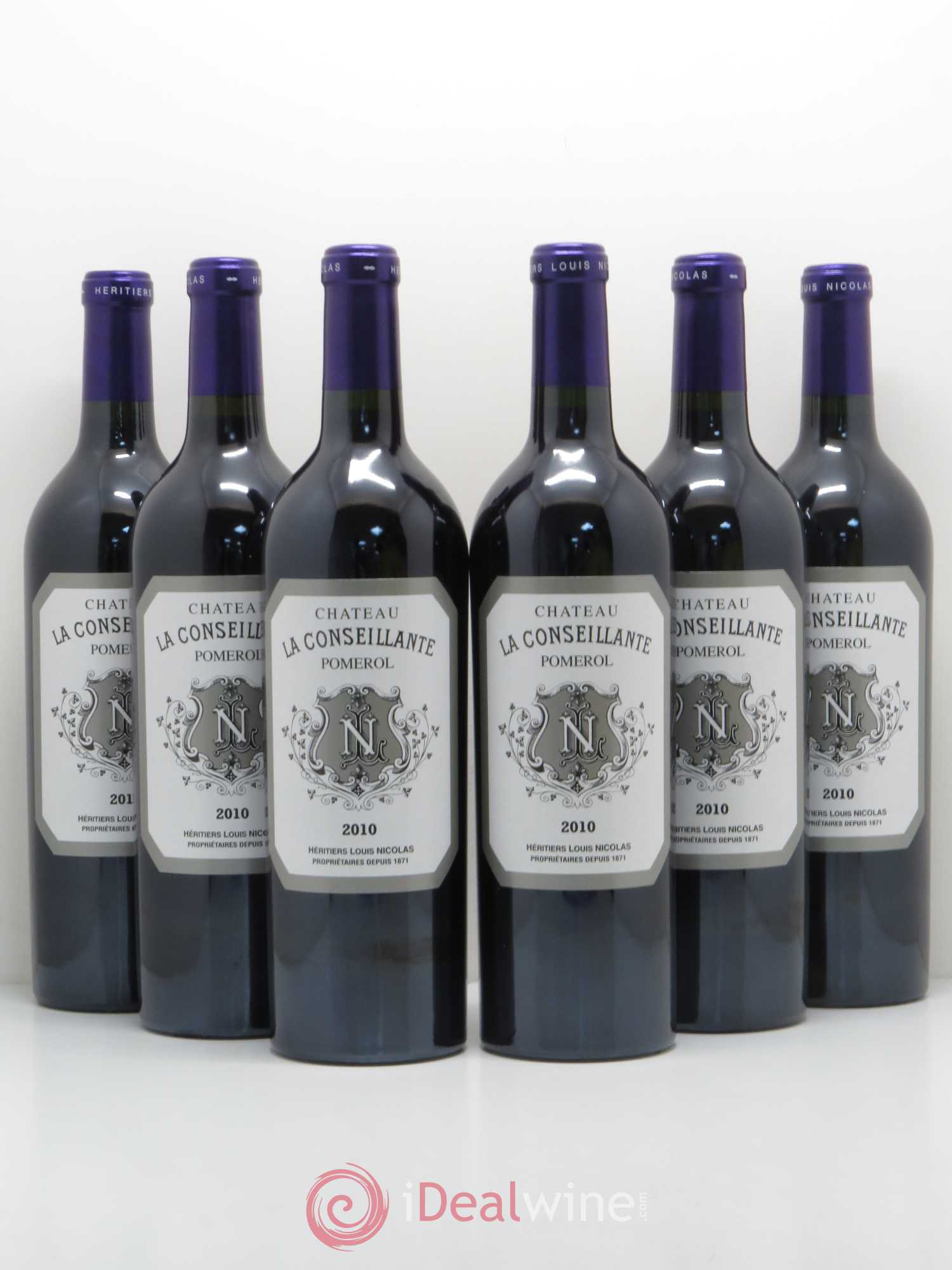 Château la Conseillante 2010 - Lot de 6 bouteilles - 0