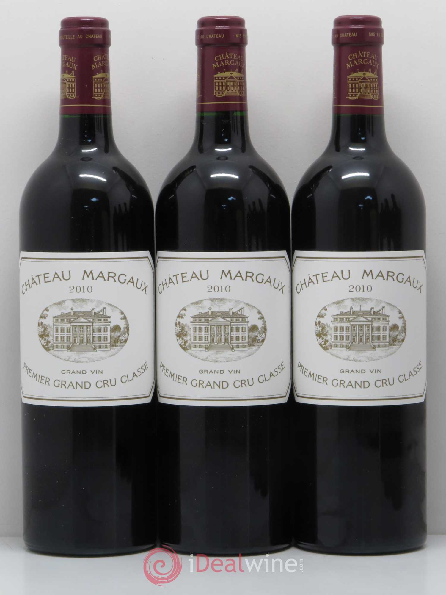 Château Margaux 1er Grand Cru Classé 2010 - Lot de 6 bouteilles - 2