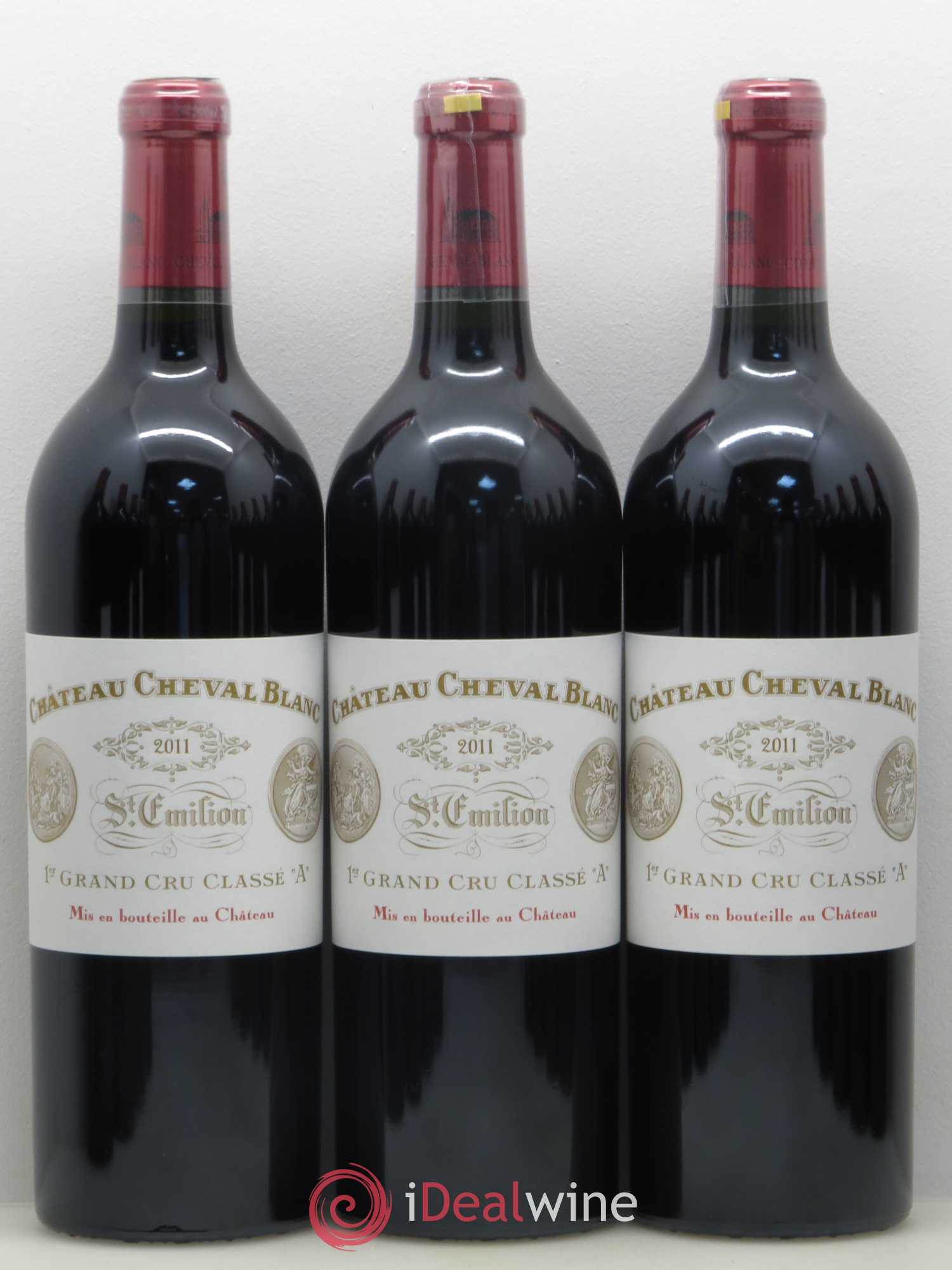 Château Cheval Blanc 1er Grand Cru Classé A 2011 - Lot de 12 bouteilles - 1