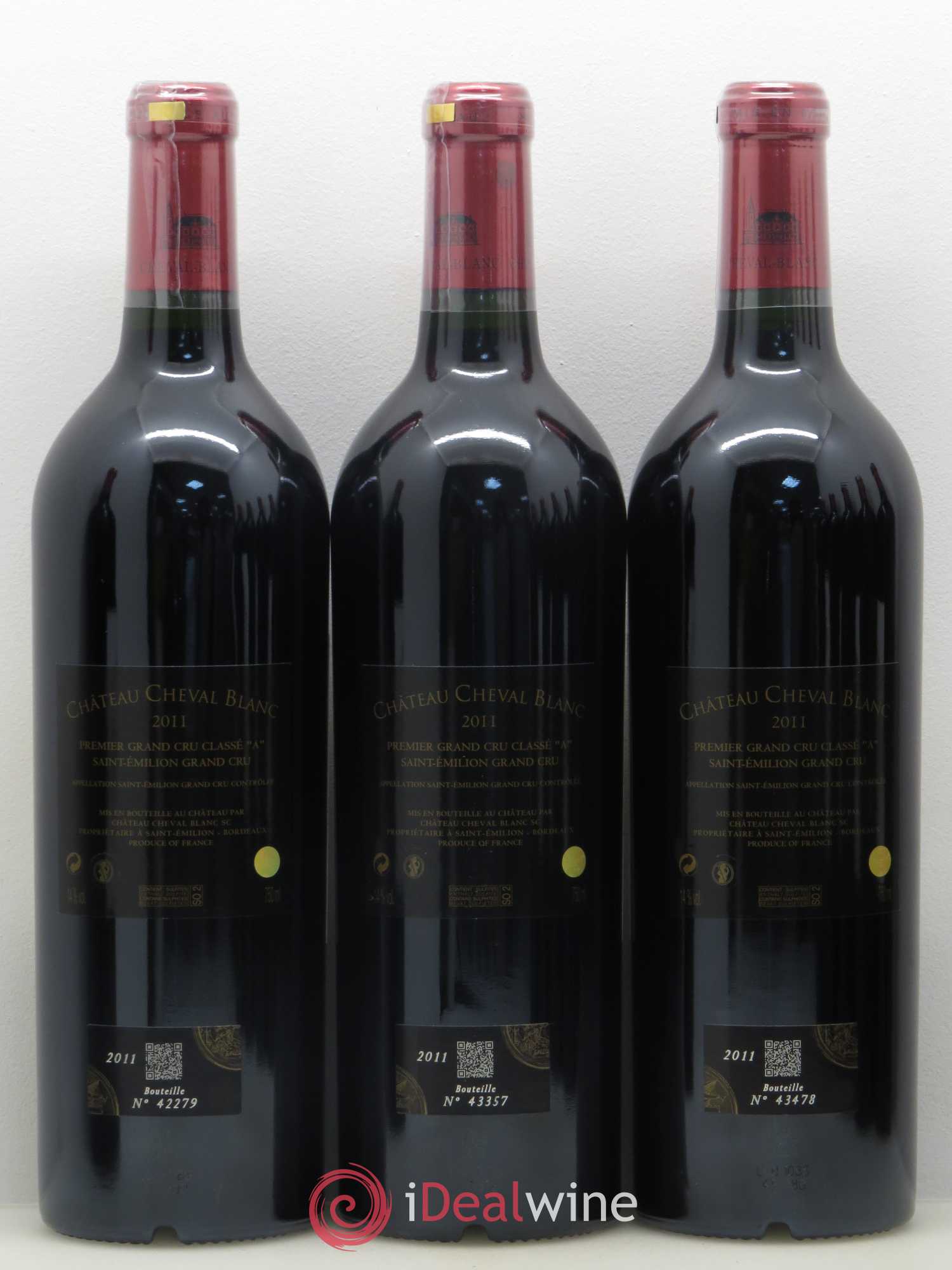 Château Cheval Blanc 1er Grand Cru Classé A 2011 - Lot de 12 bouteilles - 4
