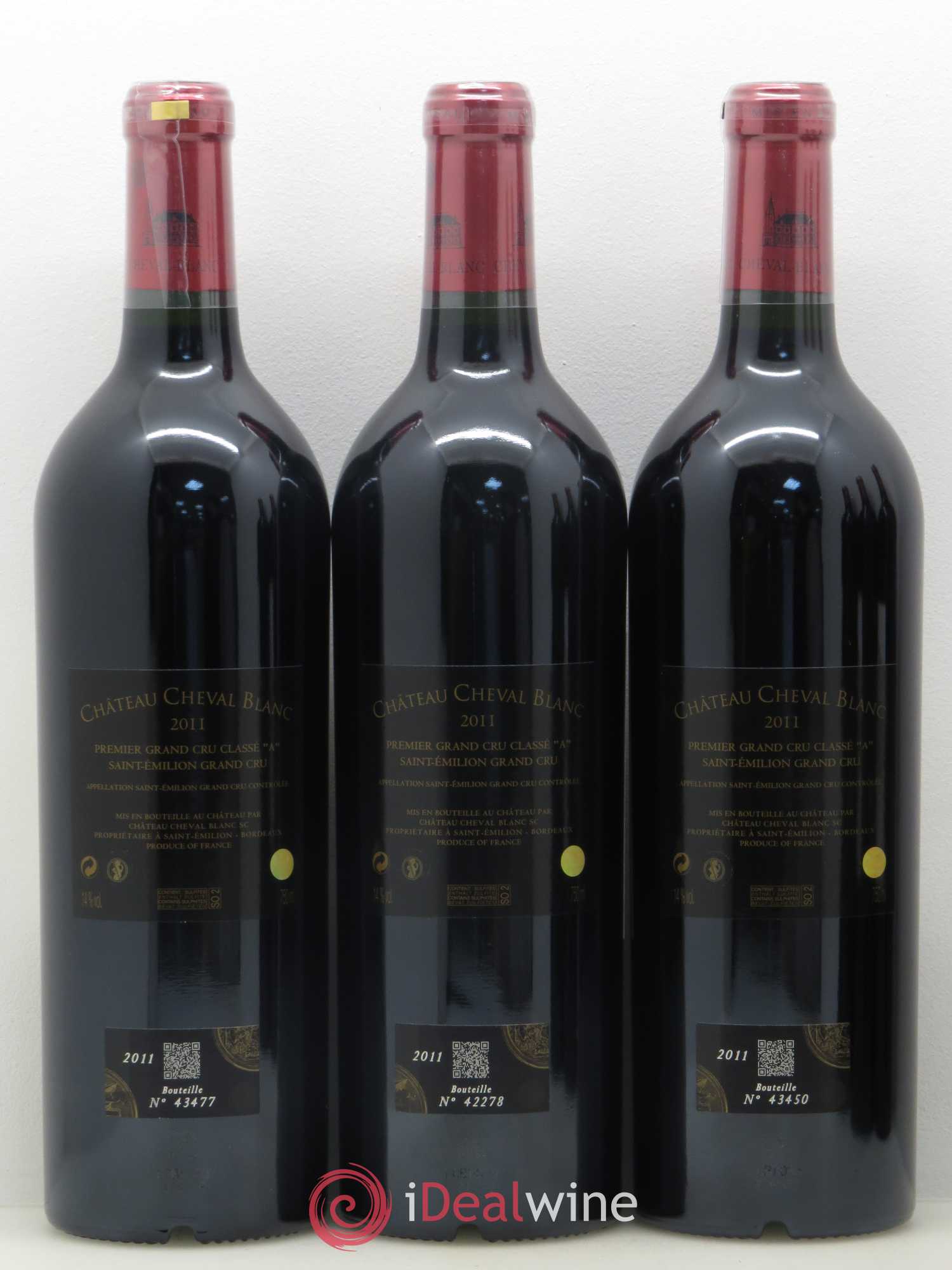 Château Cheval Blanc 1er Grand Cru Classé A 2011 - Lot de 12 bouteilles - 6