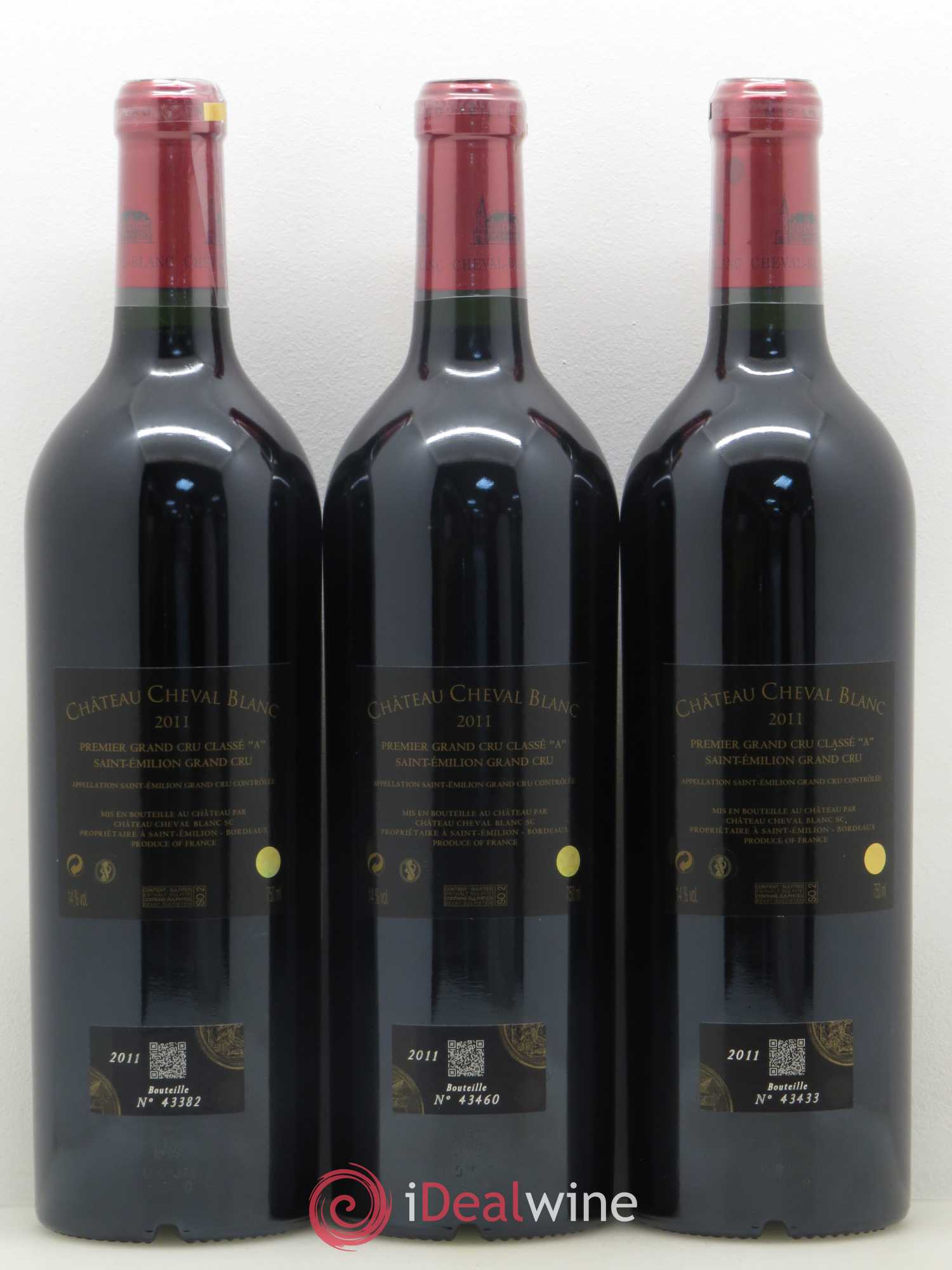 Château Cheval Blanc 1er Grand Cru Classé A 2011 - Lot de 12 bouteilles - 8