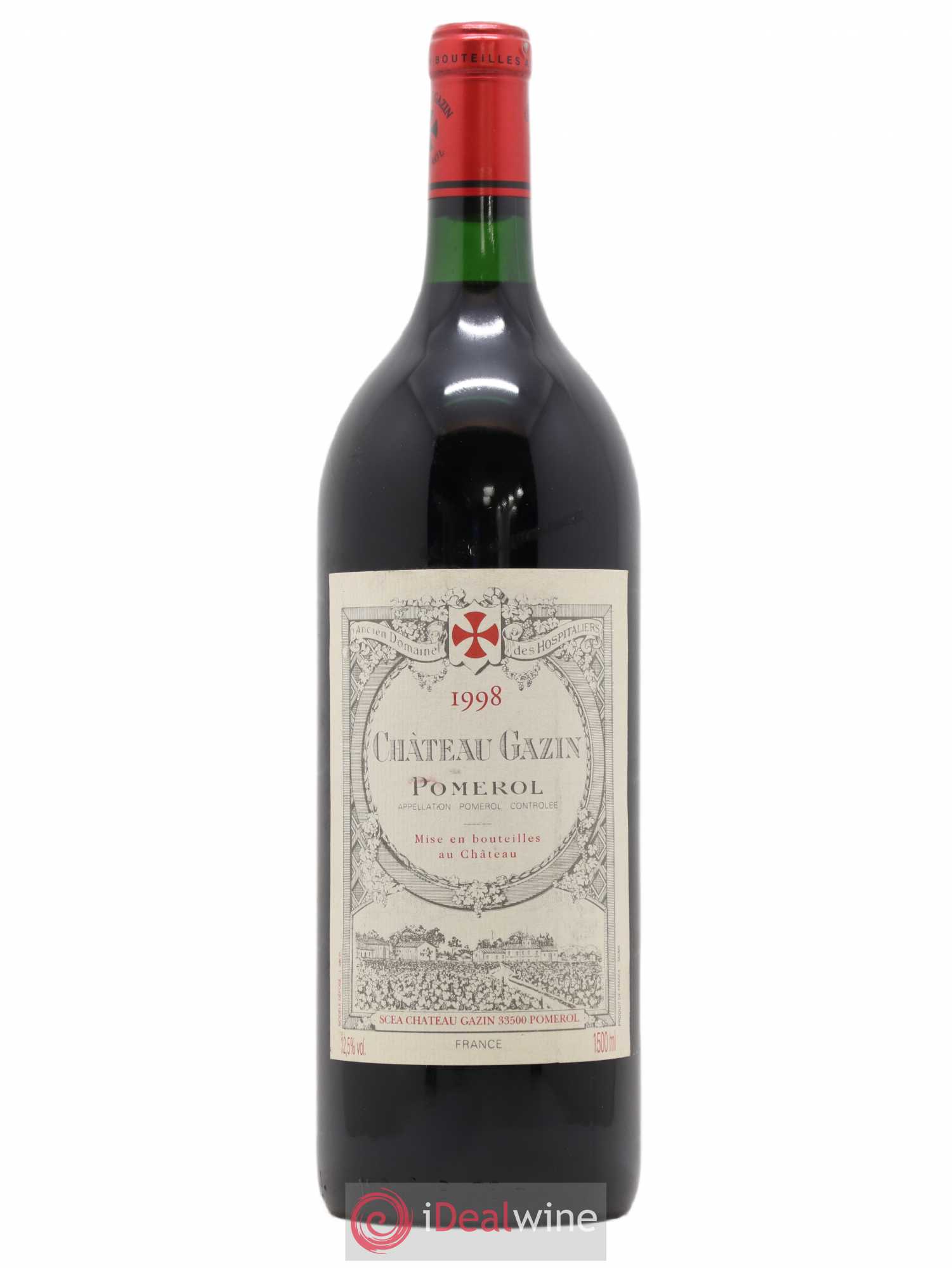 Château Gazin 1998 - Lot de 1 magnum - 0