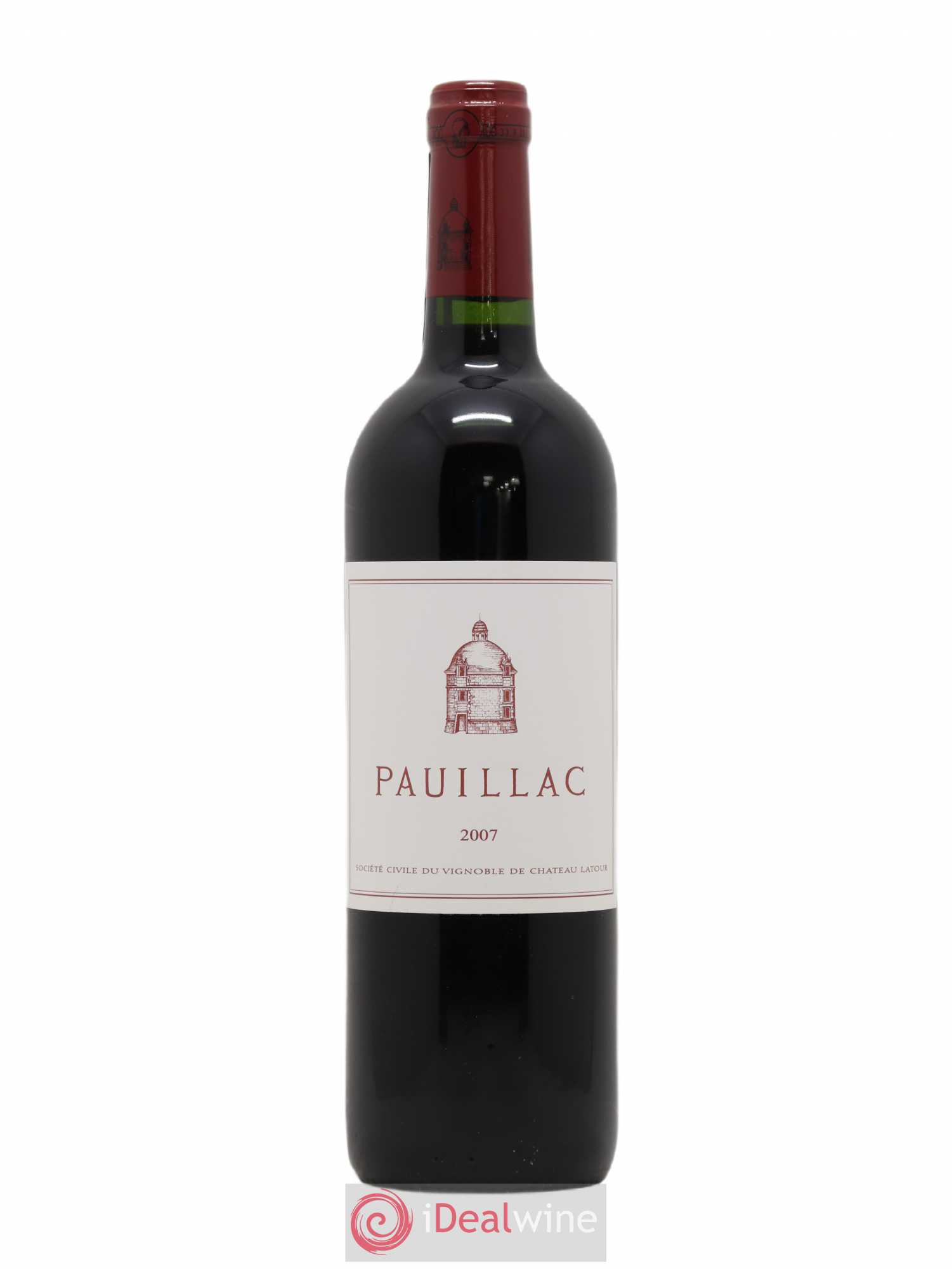 Pauillac de Château Latour 2007 - Lot de 1 bouteille - 0