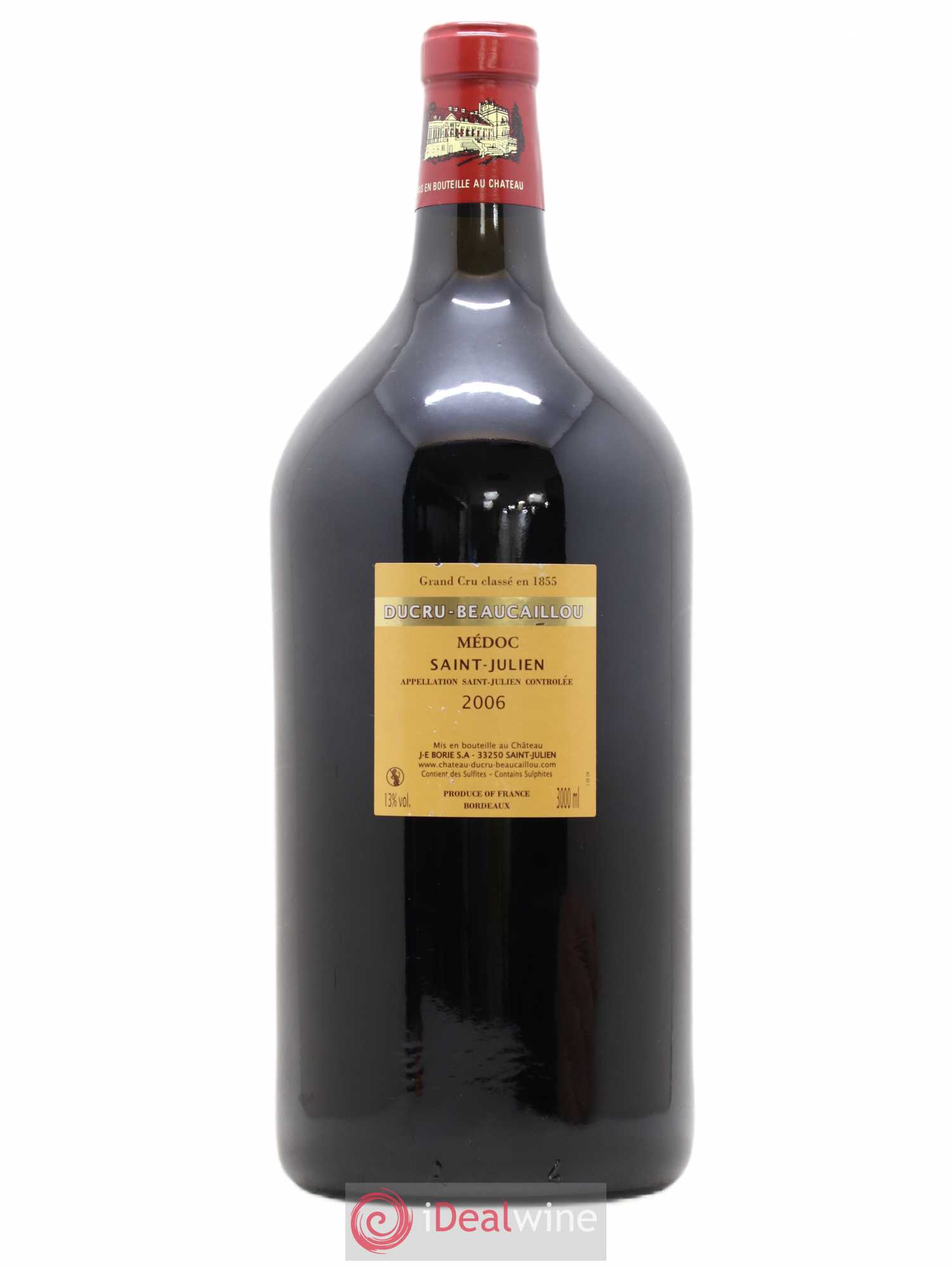 Château Ducru Beaucaillou 2ème Grand Cru Classé 2006 - Lot de 1 double magnum - 1
