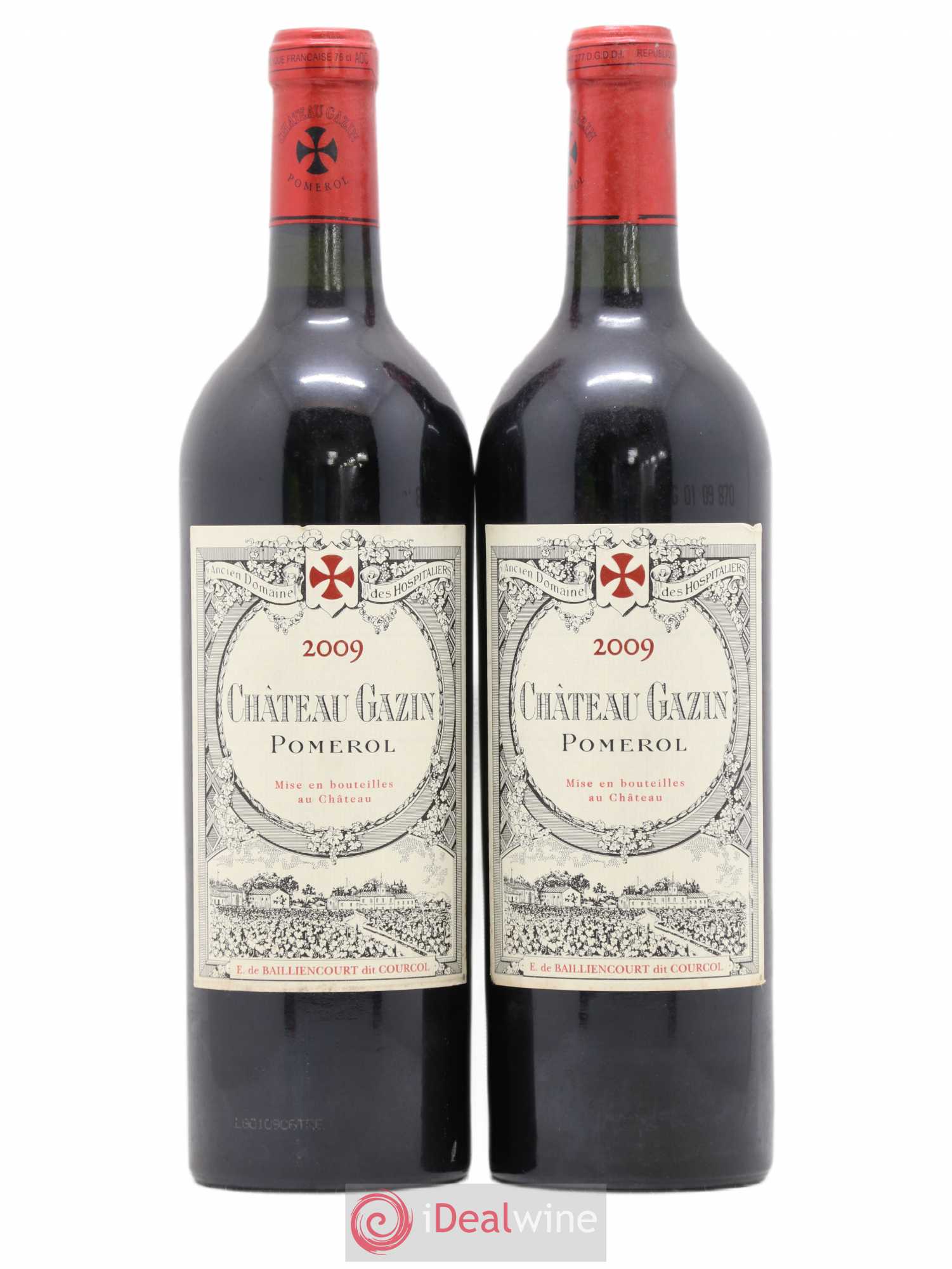 Château Gazin 2009 - Lot de 2 bouteilles - 0