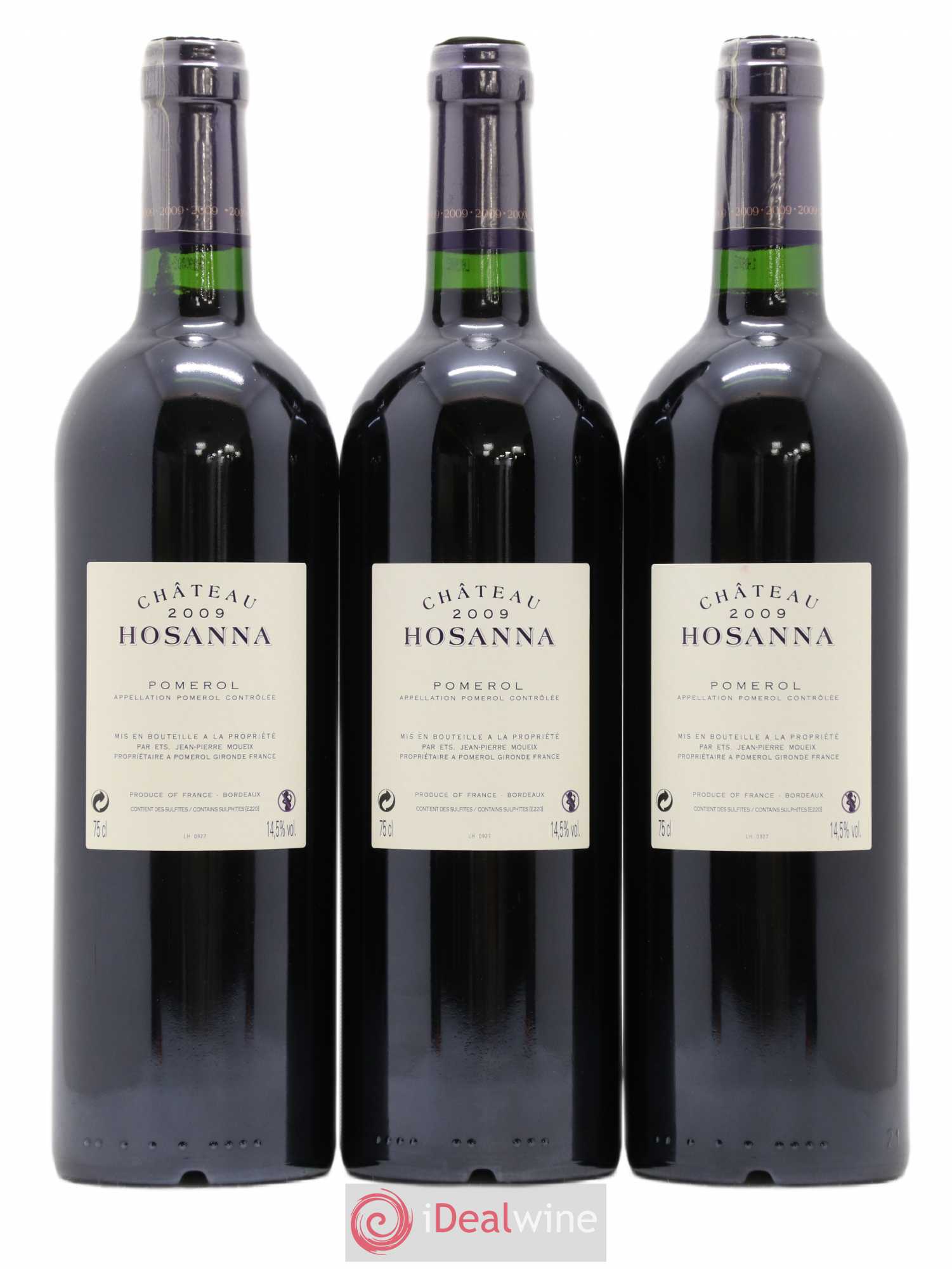Château Hosanna 2009 - Lot de 6 bouteilles - 4