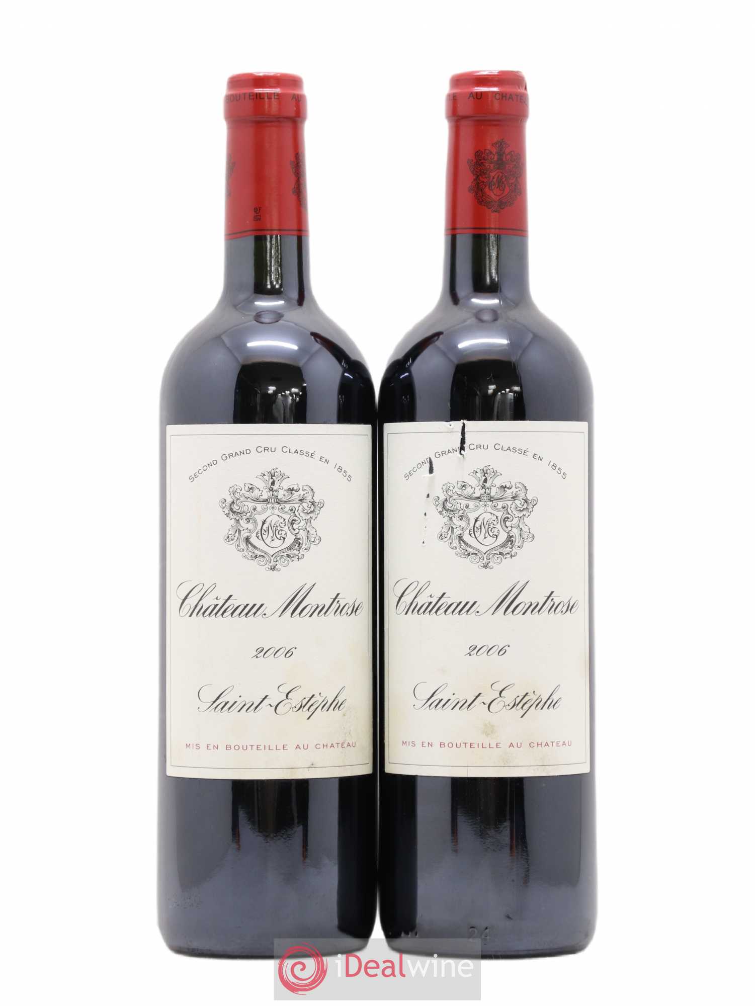 Château Montrose 2ème Grand Cru Classé 2006 - Lot de 2 bouteilles - 0