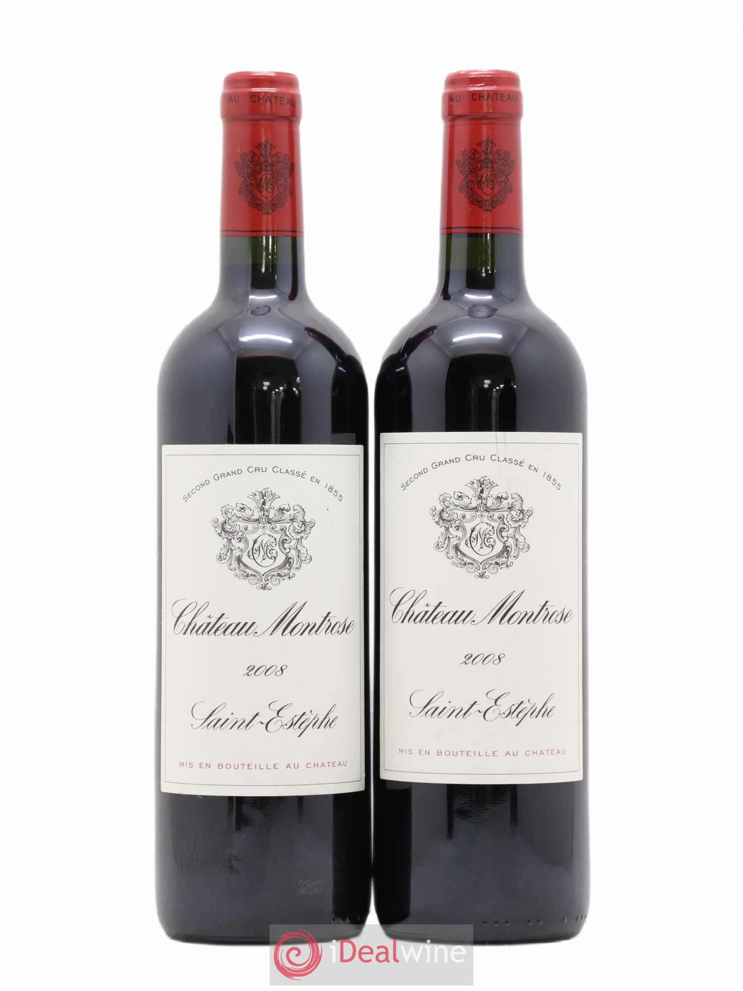 Château Montrose 2ème Grand Cru Classé 2008 - Lot de 2 bouteilles - 0