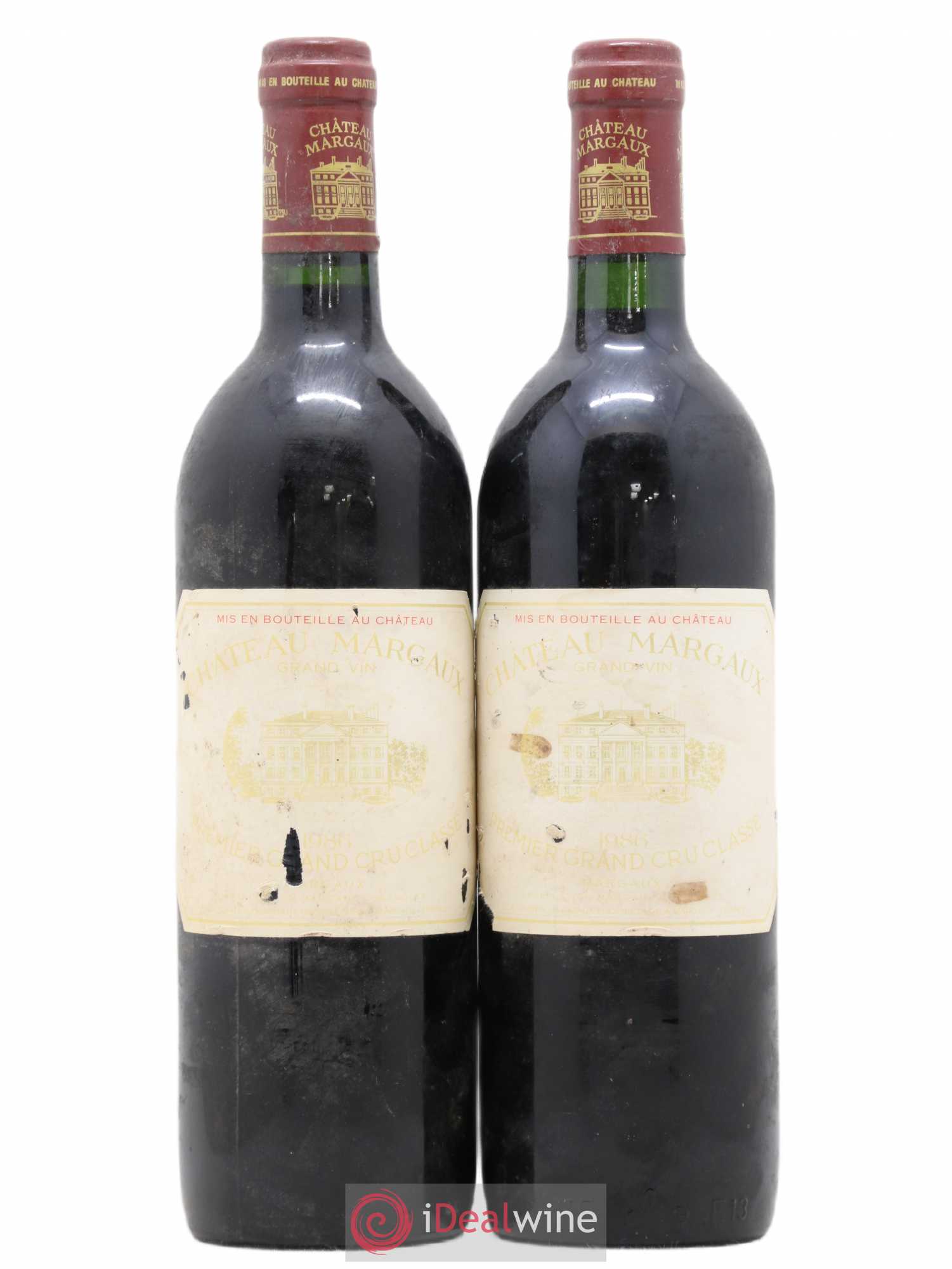 Château Margaux 1er Grand Cru Classé 1986 - Lot de 2 bouteilles - 0