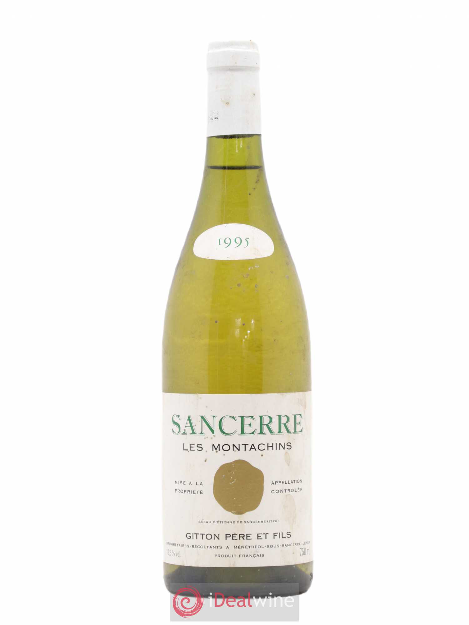 Sancerre Les Montachins Gitton (sans prix de réserve) 1995 - Posten von 1 Flasche - 0