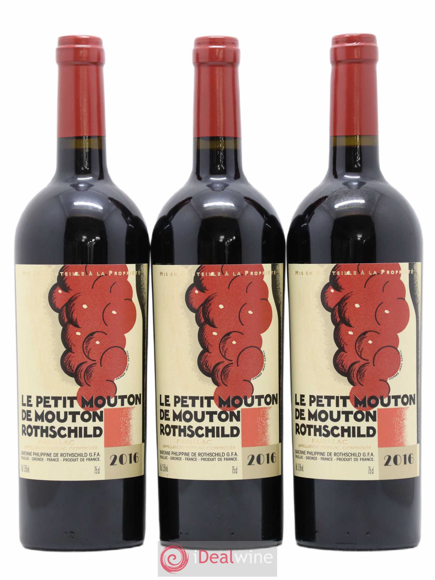 Petit Mouton Second Vin 2016 - Lot de 6 bouteilles - 3