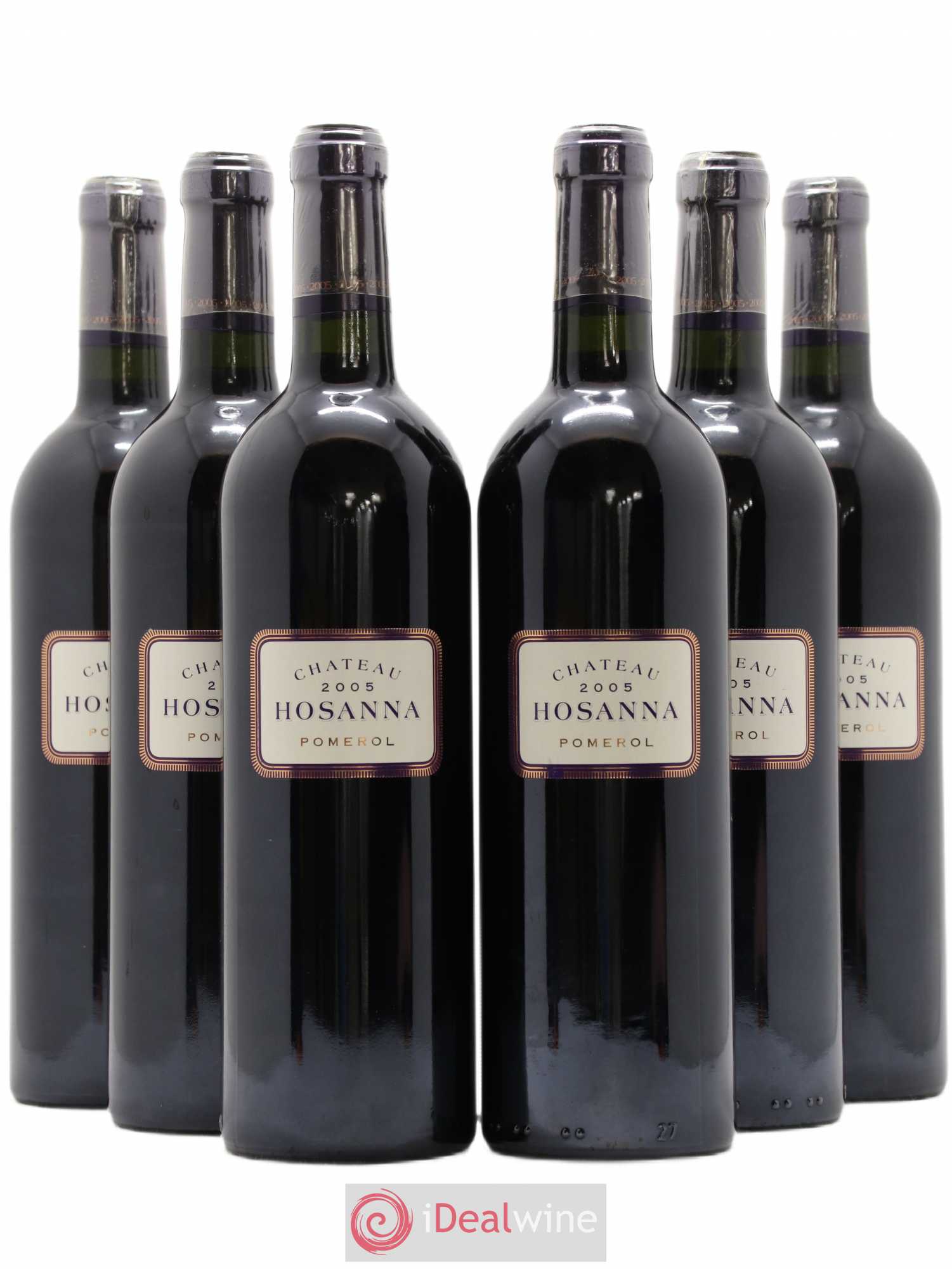 Château Hosanna 2005 - Lot de 6 bouteilles - 0