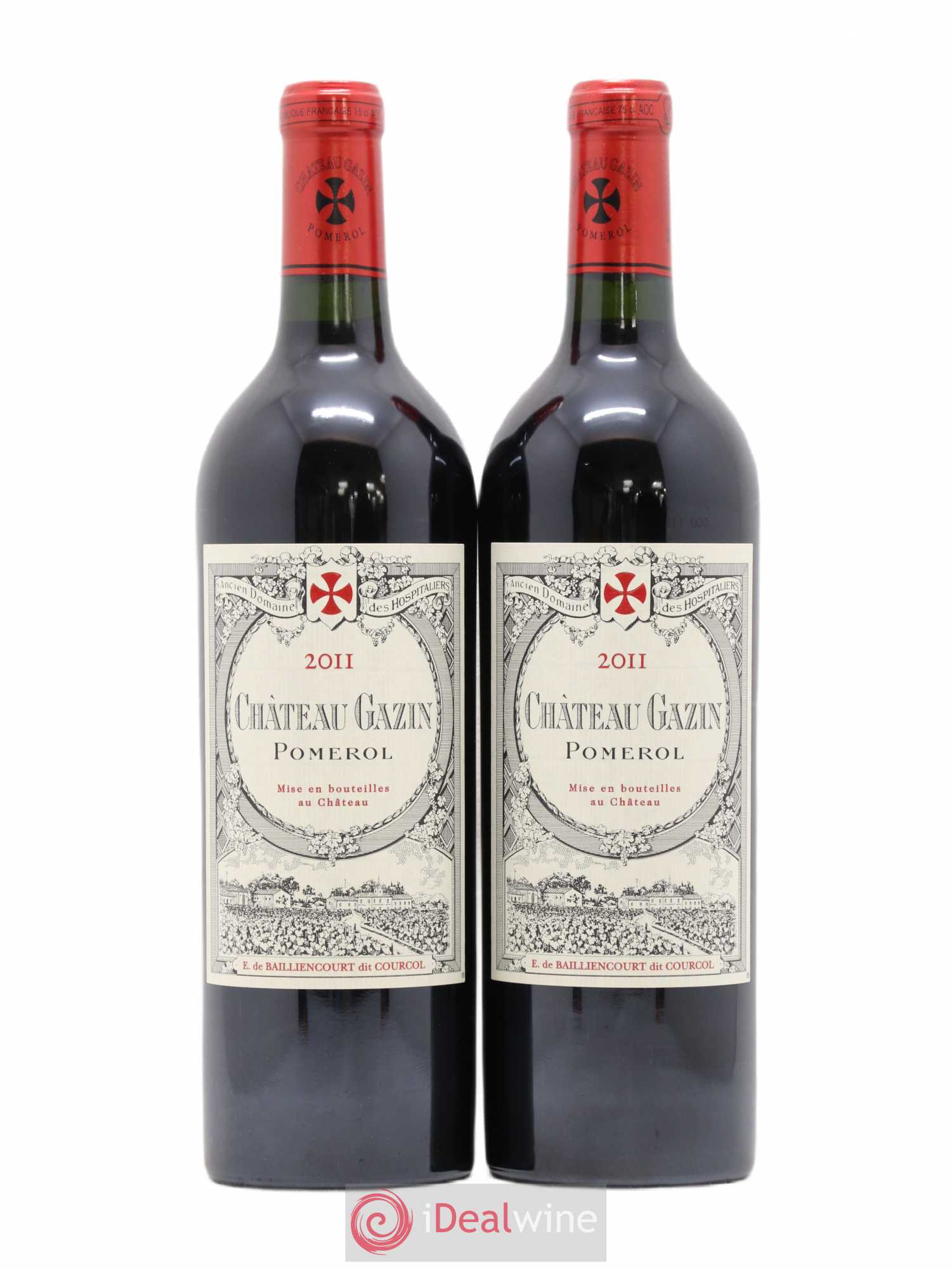 Château Gazin 2011 - Lot de 2 bouteilles - 0