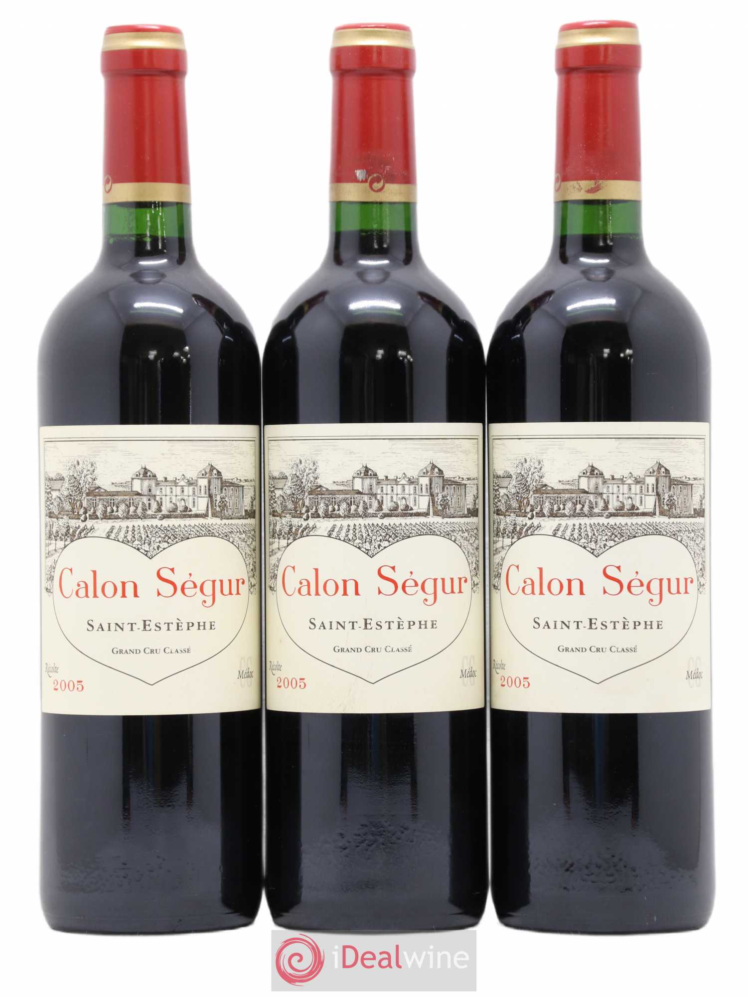 Château Calon Ségur 3ème Grand Cru Classé 2005 - Lot de 12 bouteilles - 2