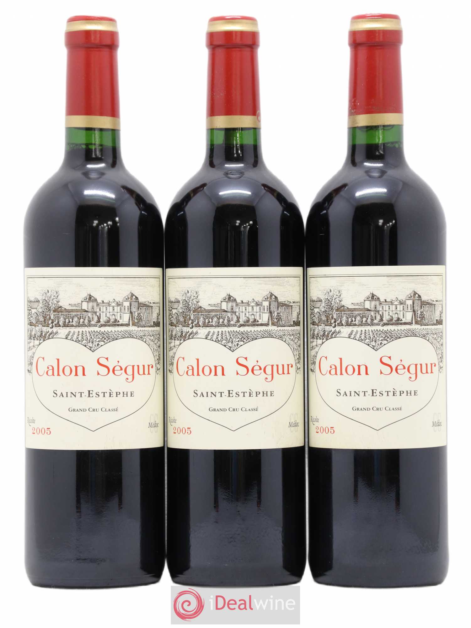 Château Calon Ségur 3ème Grand Cru Classé 2005 - Lot de 12 bouteilles - 4