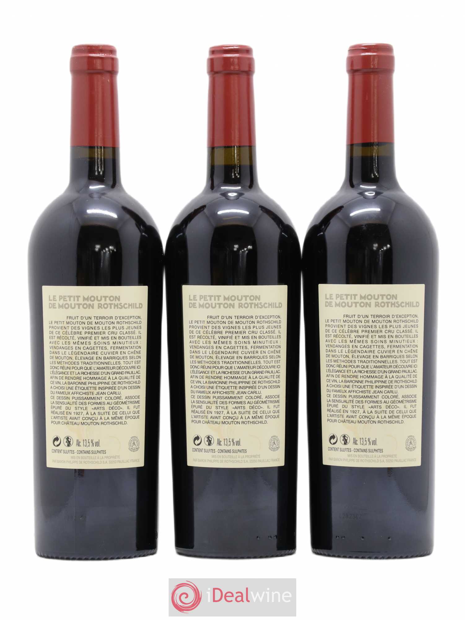 Petit Mouton Second Vin 2015 - Lot de 6 bouteilles - 2