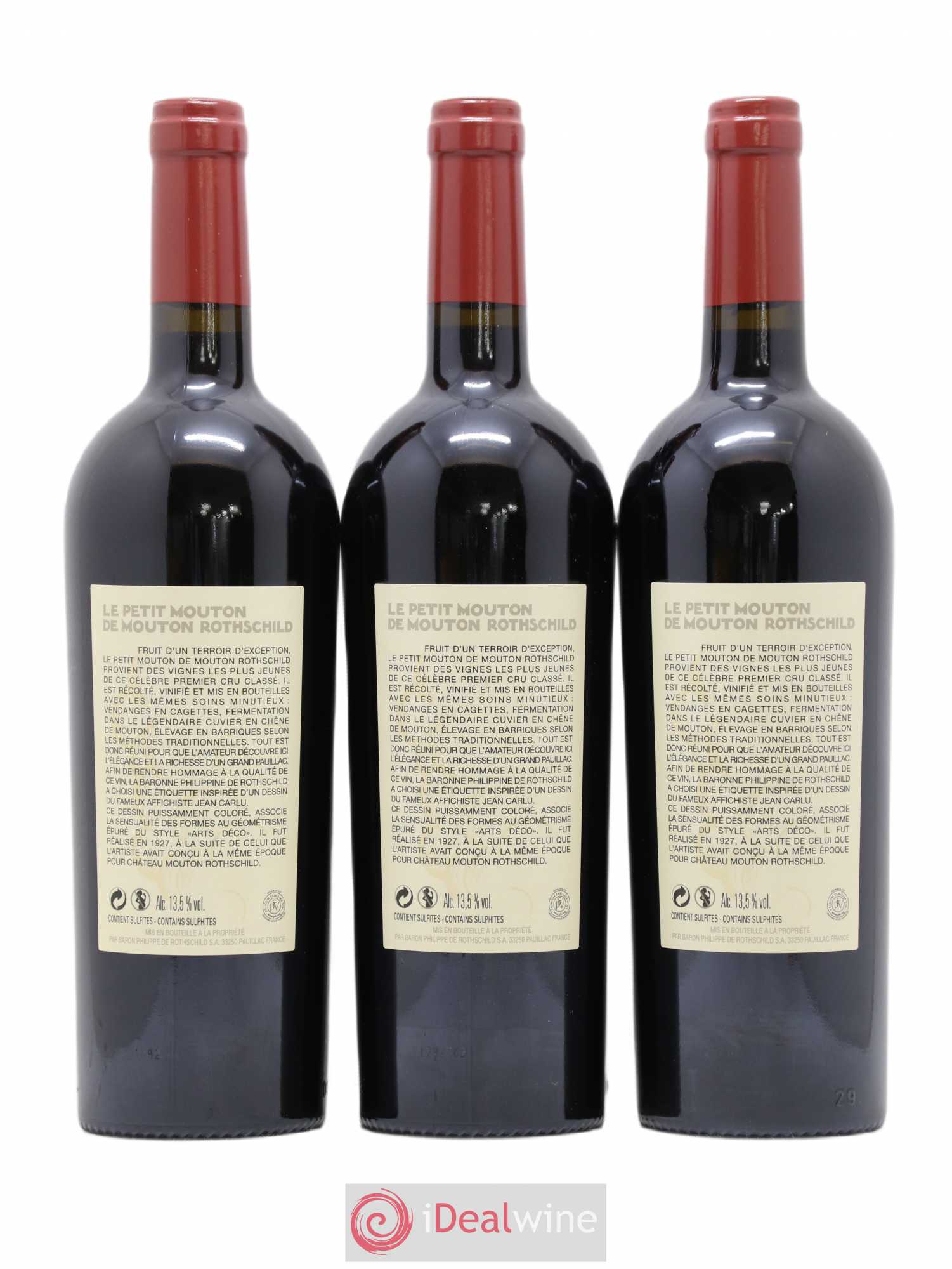 Petit Mouton Second Vin 2015 - Lot de 6 bouteilles - 4