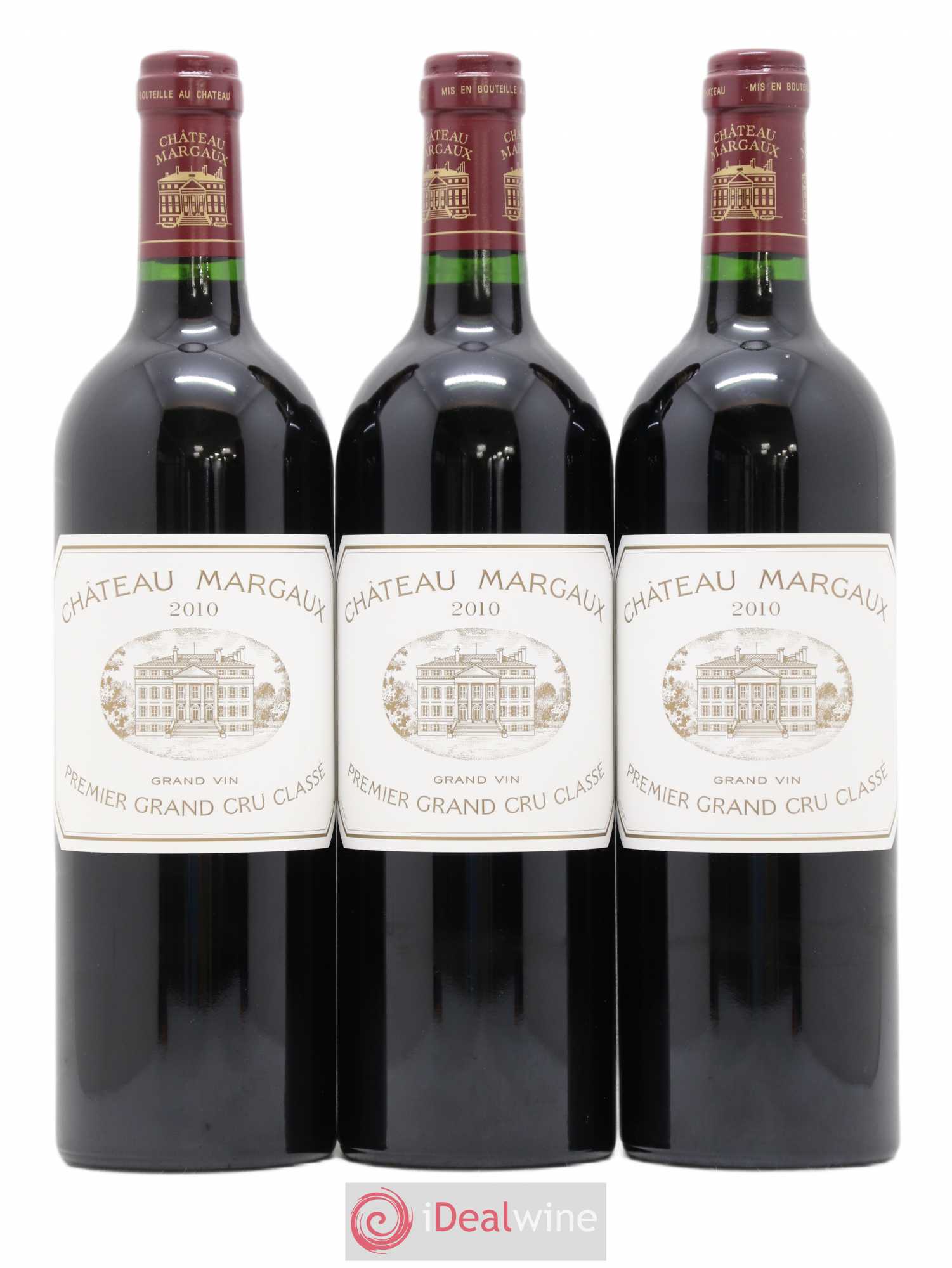 Château Margaux 1er Grand Cru Classé 2010 - Lot de 6 bouteilles - 1