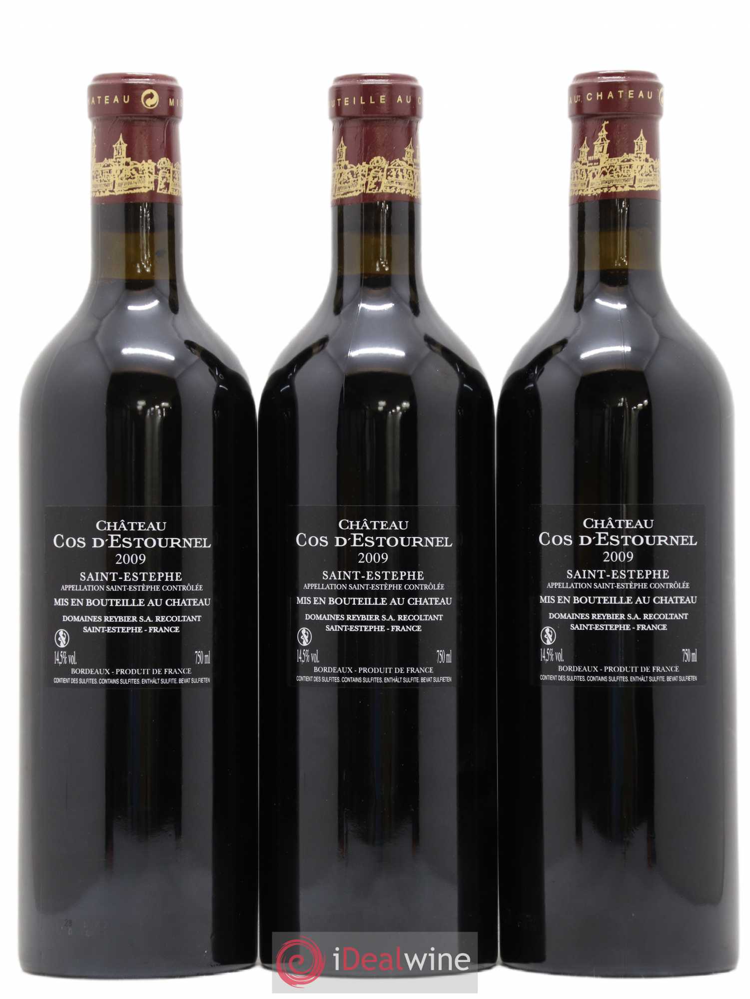 Cos d'Estournel 2ème Grand Cru Classé 2009 - Lot de 6 bouteilles - 4