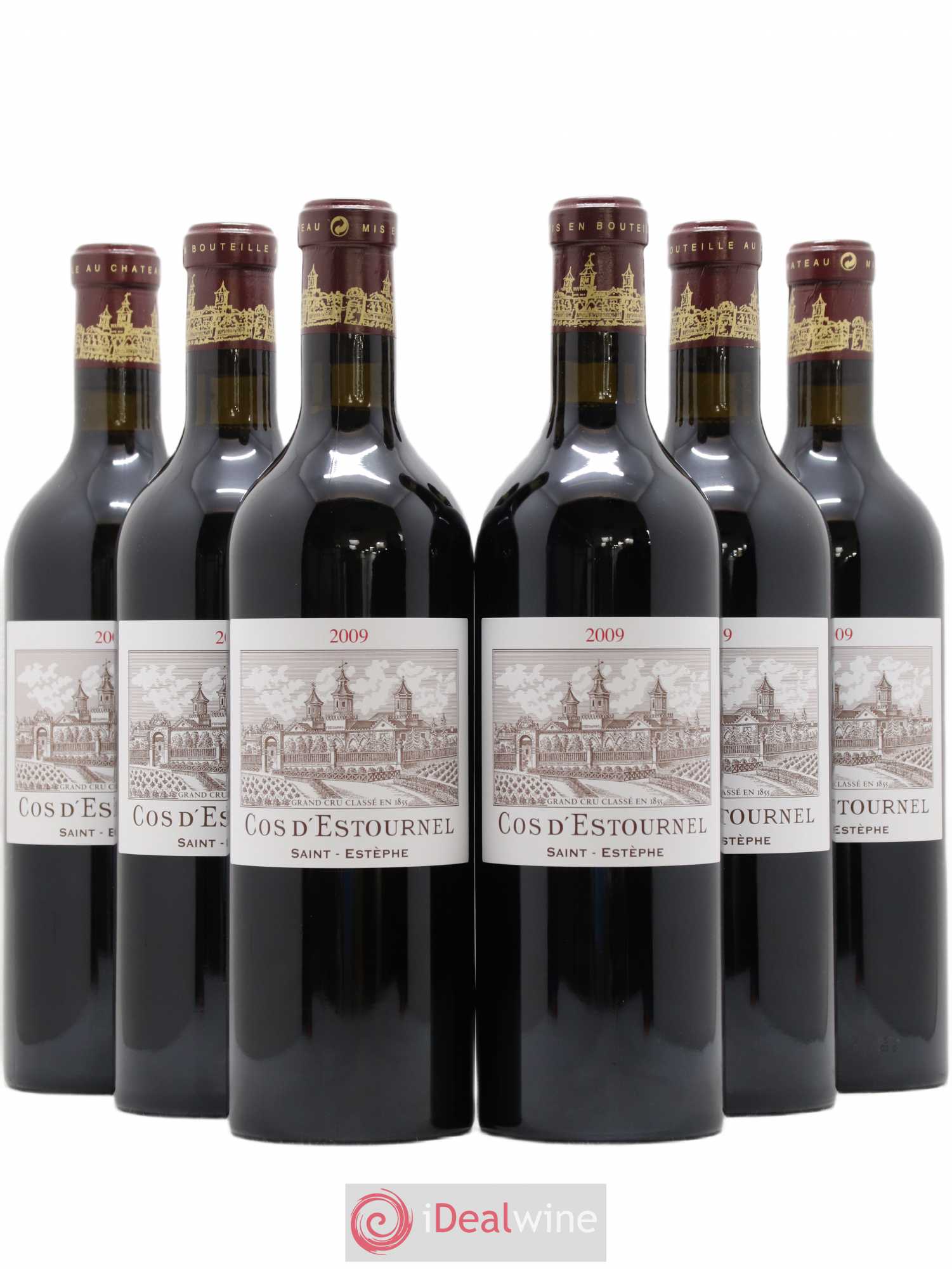 Cos d'Estournel 2ème Grand Cru Classé 2009 - Lot de 6 bouteilles - 0