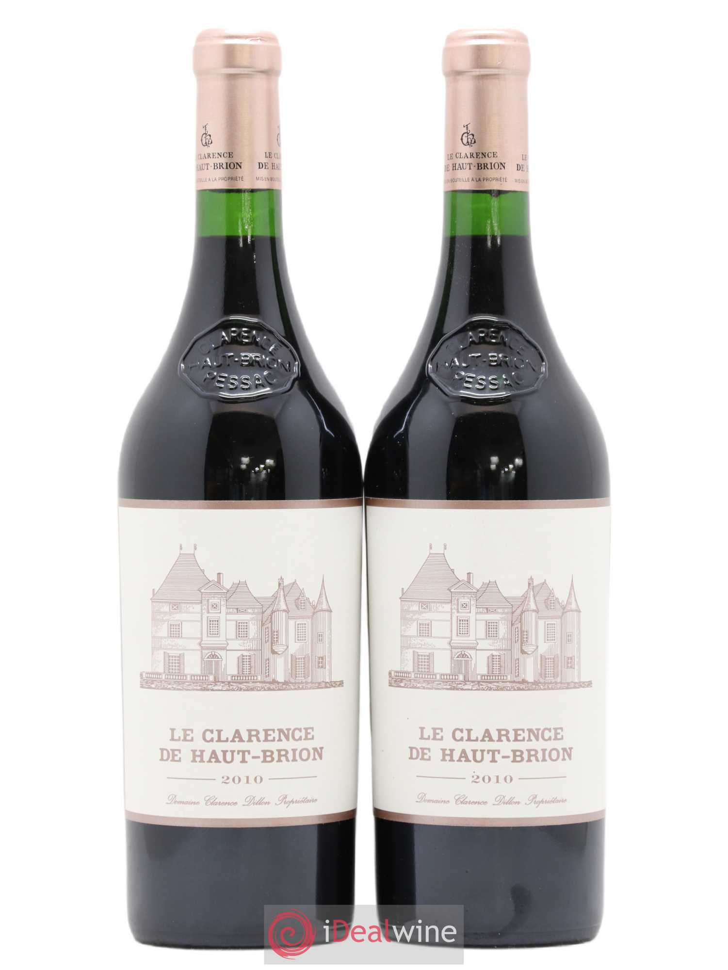 Clarence (Bahans) de Haut-Brion Second Vin 2010 - Lot de 2 bouteilles - 0
