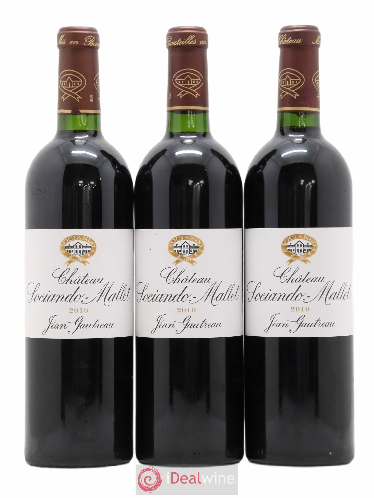 Château Sociando Mallet 2010 - Lot de 12 bouteilles - 4