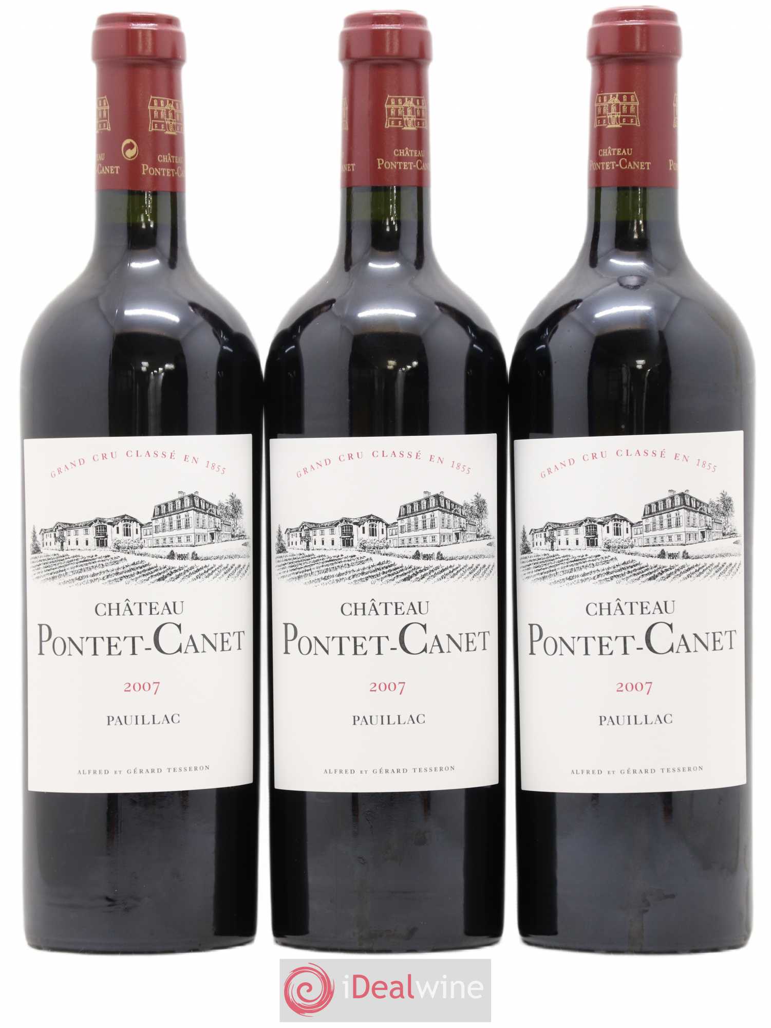 Château Pontet Canet 5ème Grand Cru Classé 2007 - Lot de 6 bouteilles - 2