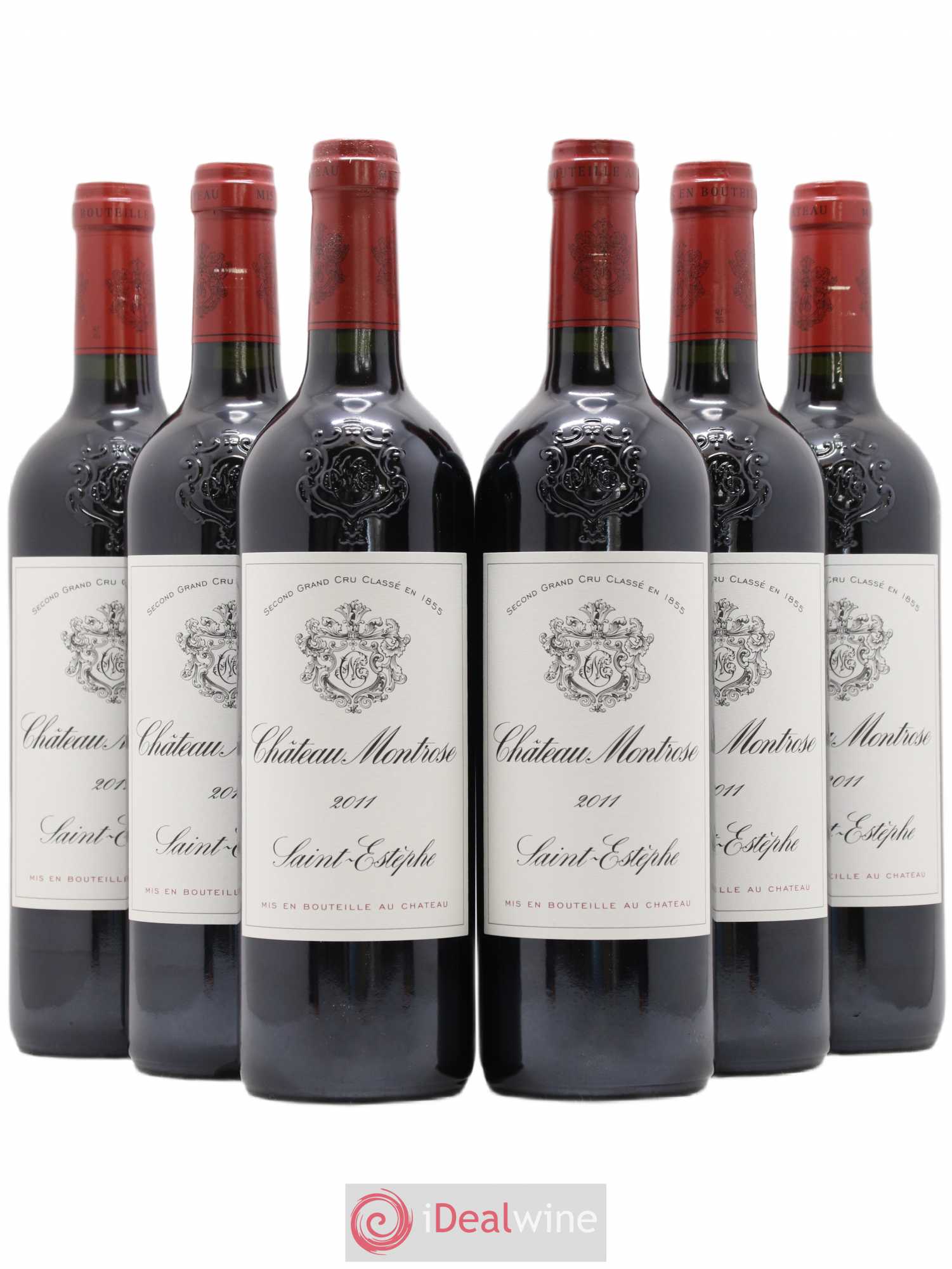 Château Montrose 2ème Grand Cru Classé 2011 - Lot de 6 bouteilles - 0