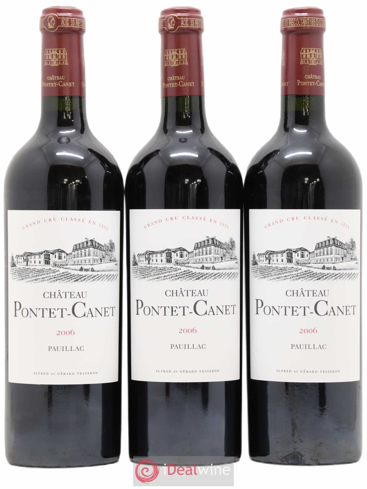Château Pontet Canet 5ème Grand Cru Classé 2006 - Lot de 12 bouteilles - 4