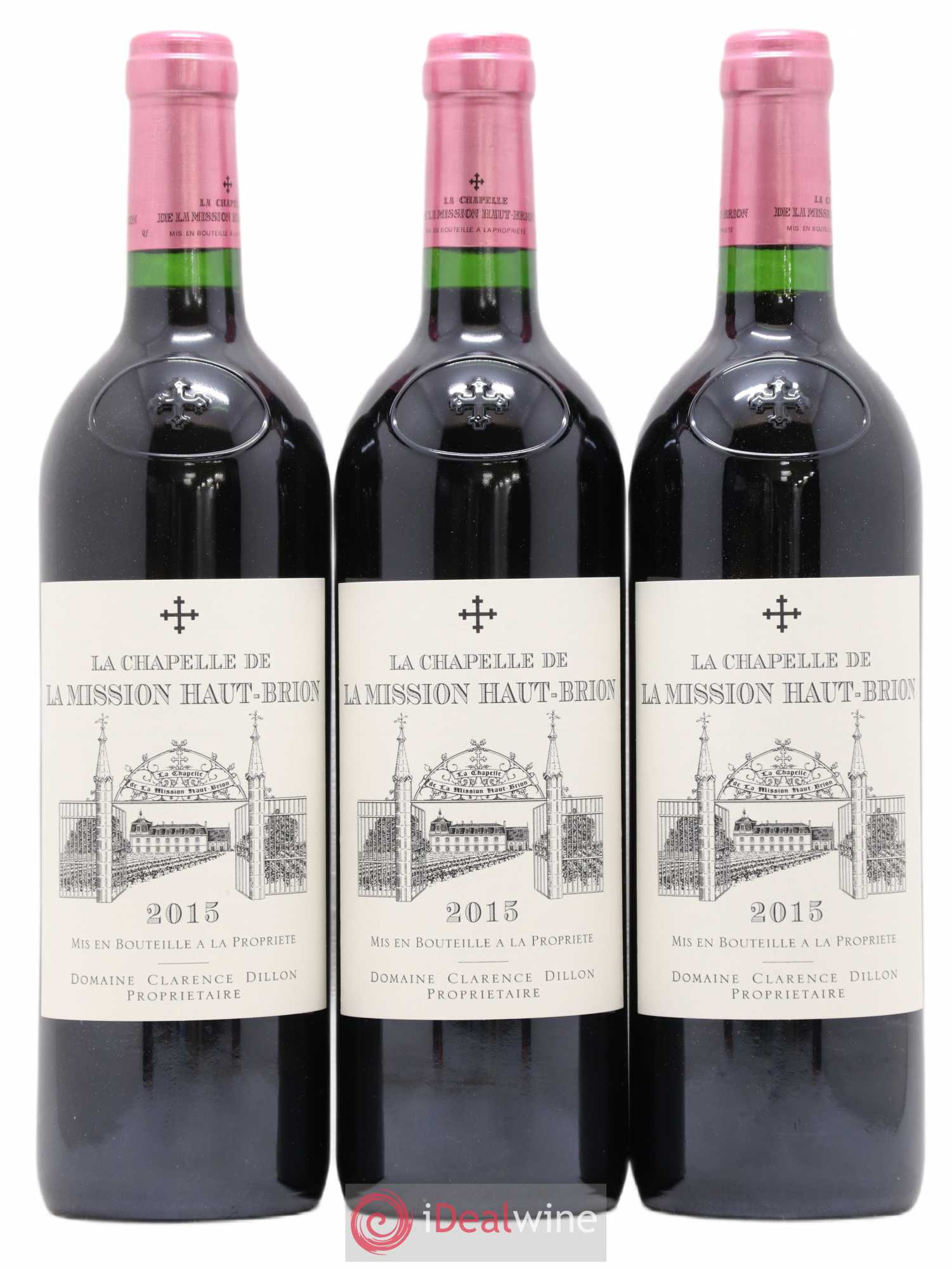 La Chapelle de La Mission Haut-Brion Second Vin 2015 - Lotto di 12 bottiglie - 1