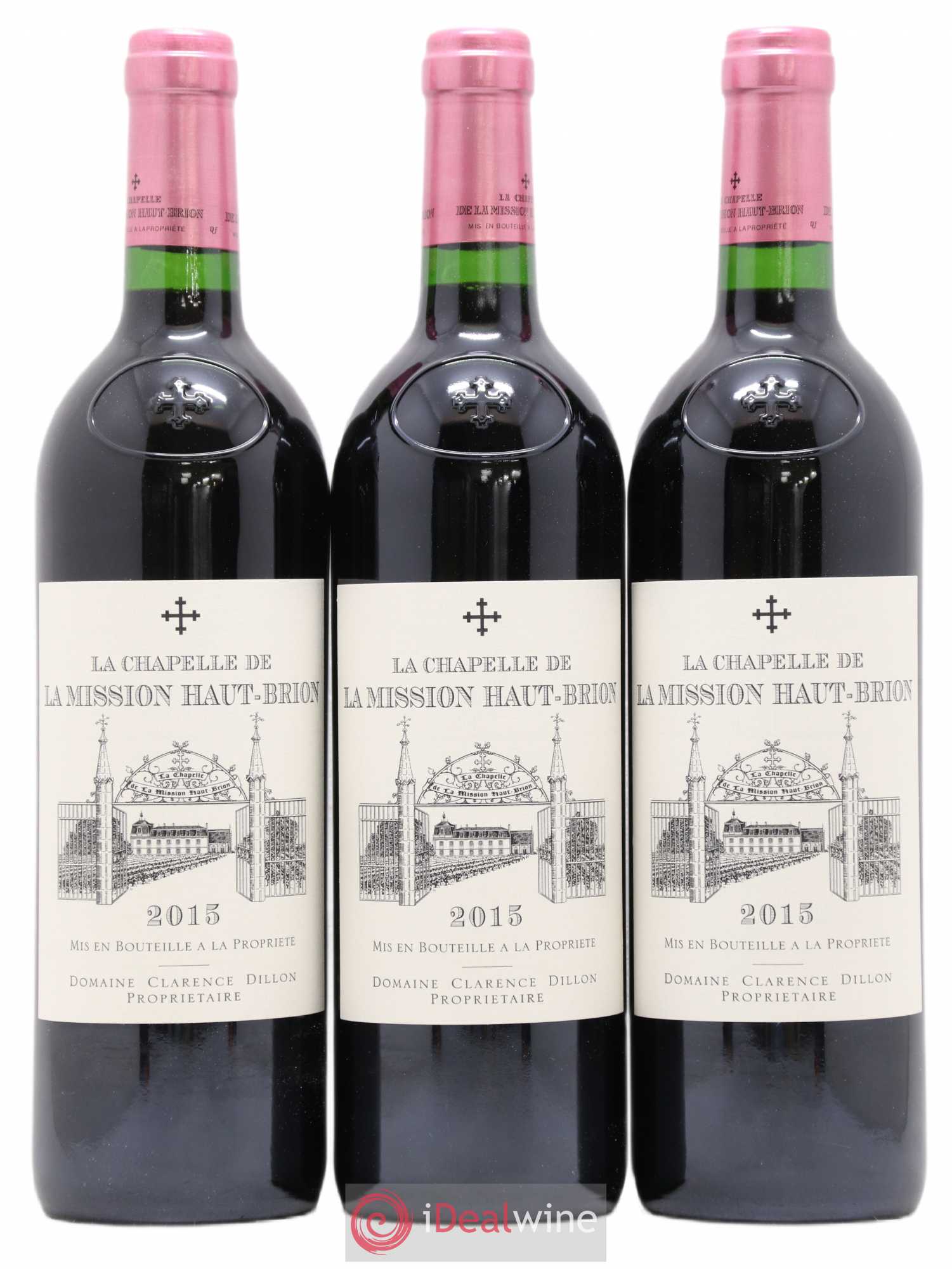 La Chapelle de La Mission Haut-Brion Second Vin 2015 - Lotto di 12 bottiglie - 3