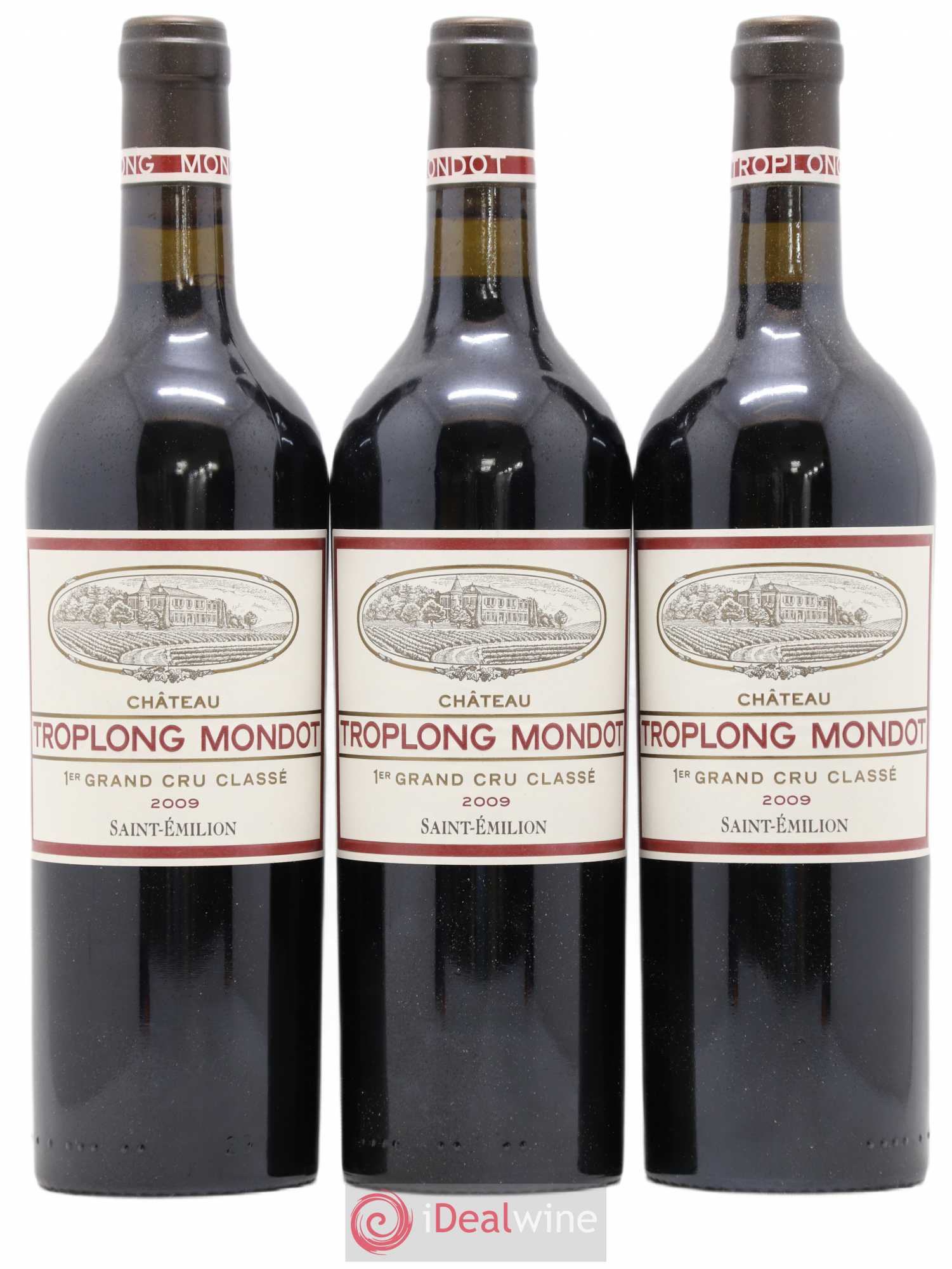 Château Troplong Mondot 1er Grand Cru Classé B 2009 - Lot de 12 bouteilles - 5