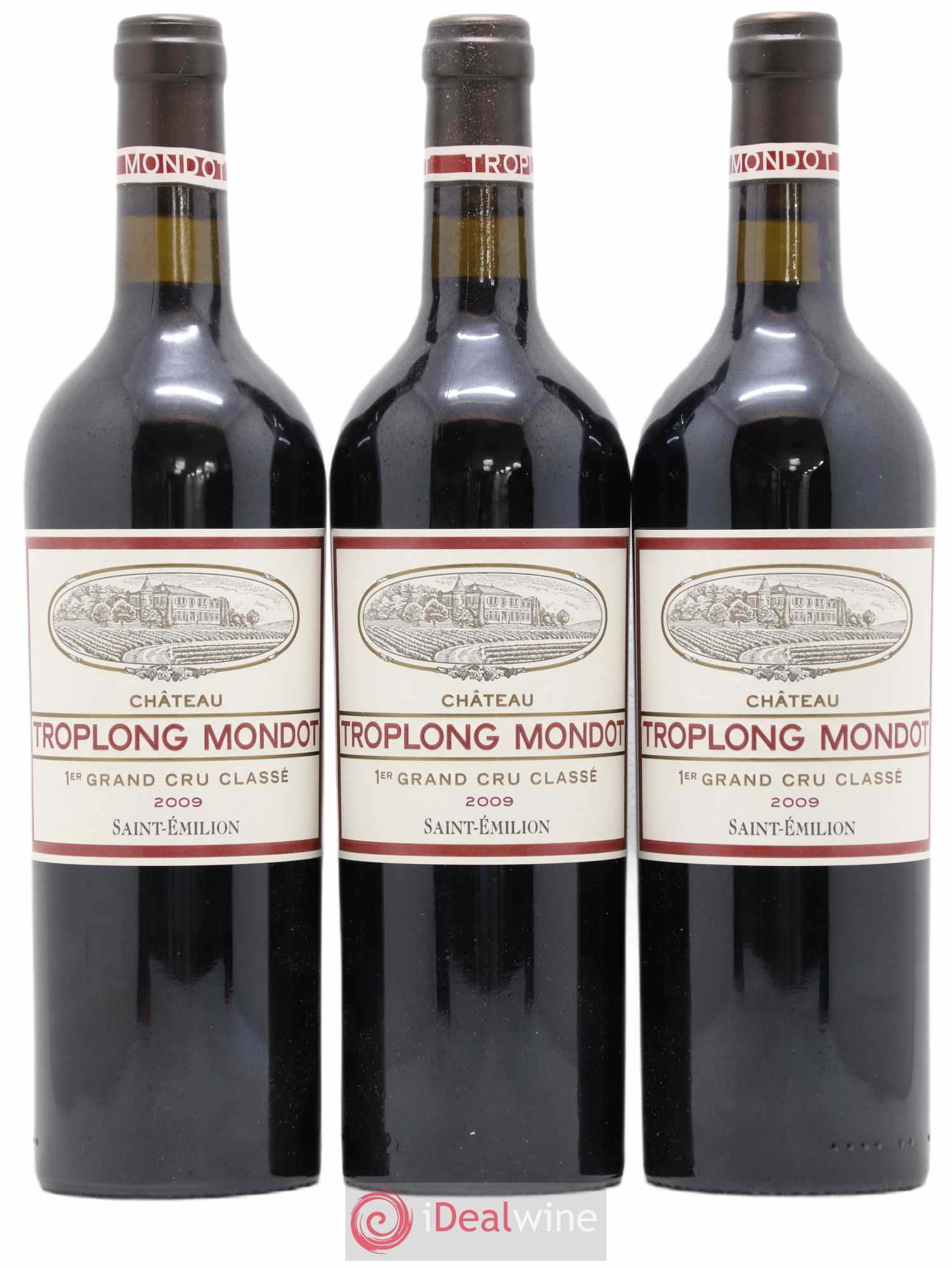 Château Troplong Mondot 1er Grand Cru Classé B 2009 - Lot de 12 bouteilles - 7
