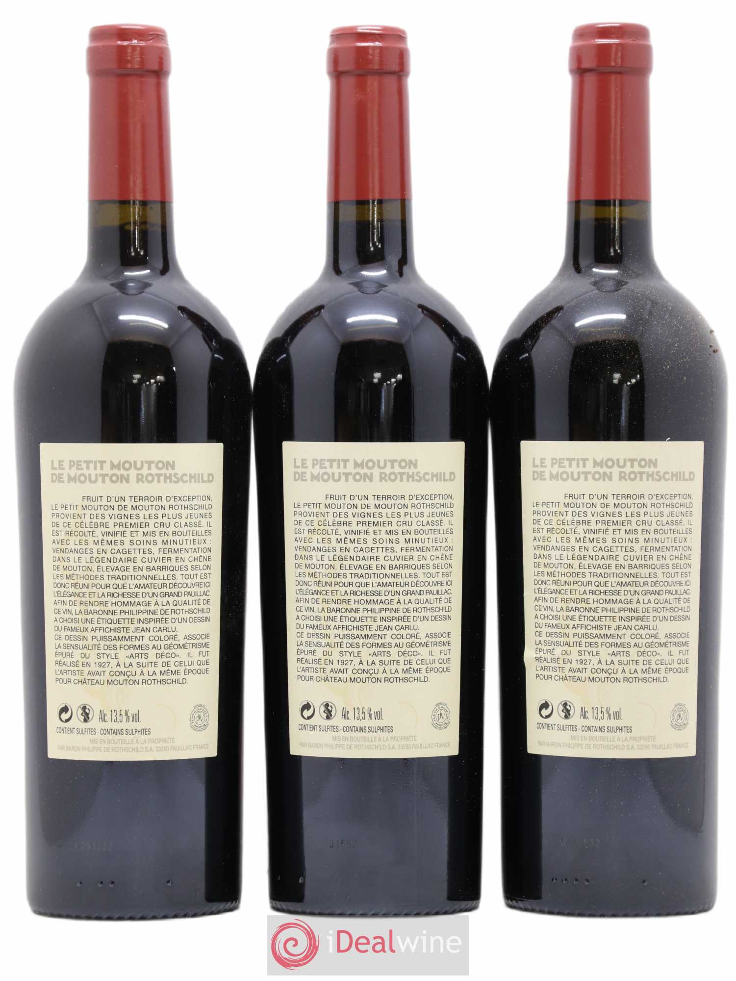 Petit Mouton Second Vin 2015 - Lot de 6 bouteilles - 2