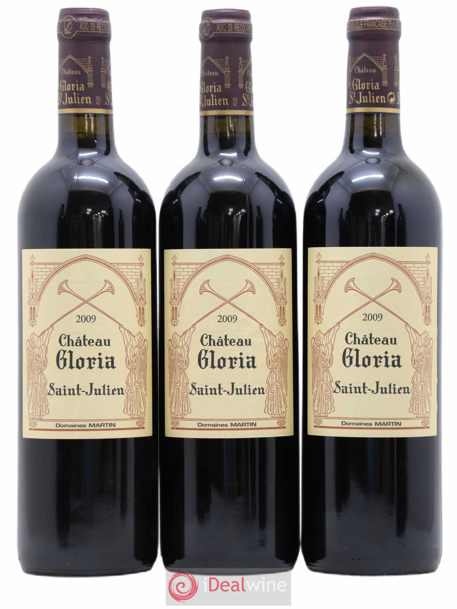 Château Gloria 2009 - Lot de 6 bouteilles - 1