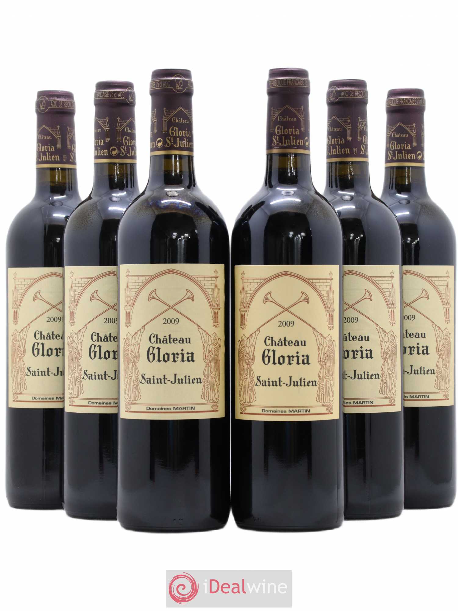 Château Gloria 2009 - Lot de 6 bouteilles - 0