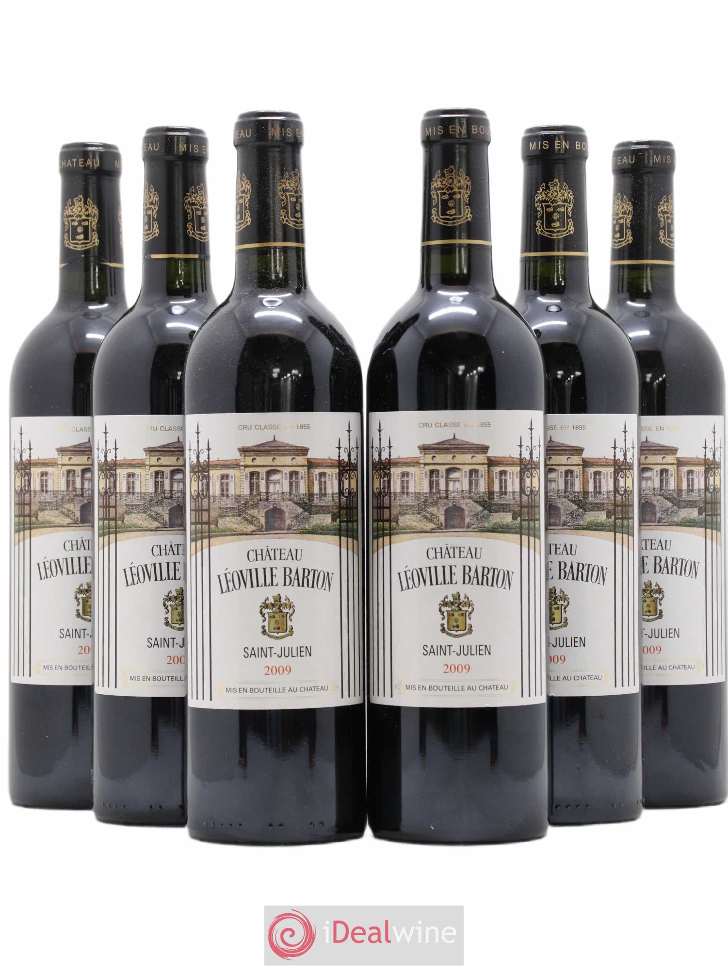 Château Léoville Barton 2ème Grand Cru Classé 2009 - Lot de 6 bouteilles - 0