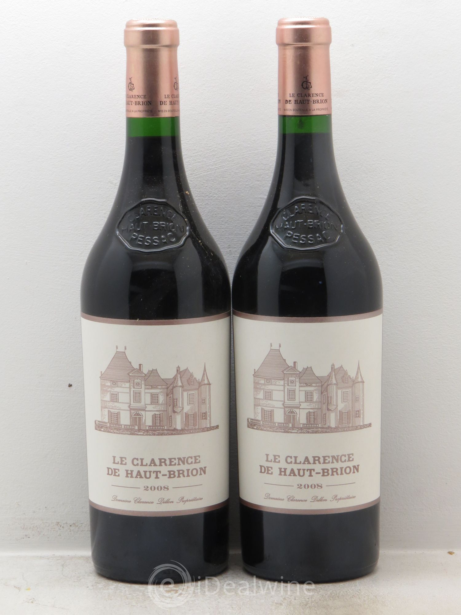 Clarence (Bahans) de Haut-Brion Second Vin 2008 - Lot de 2 bouteilles - 0